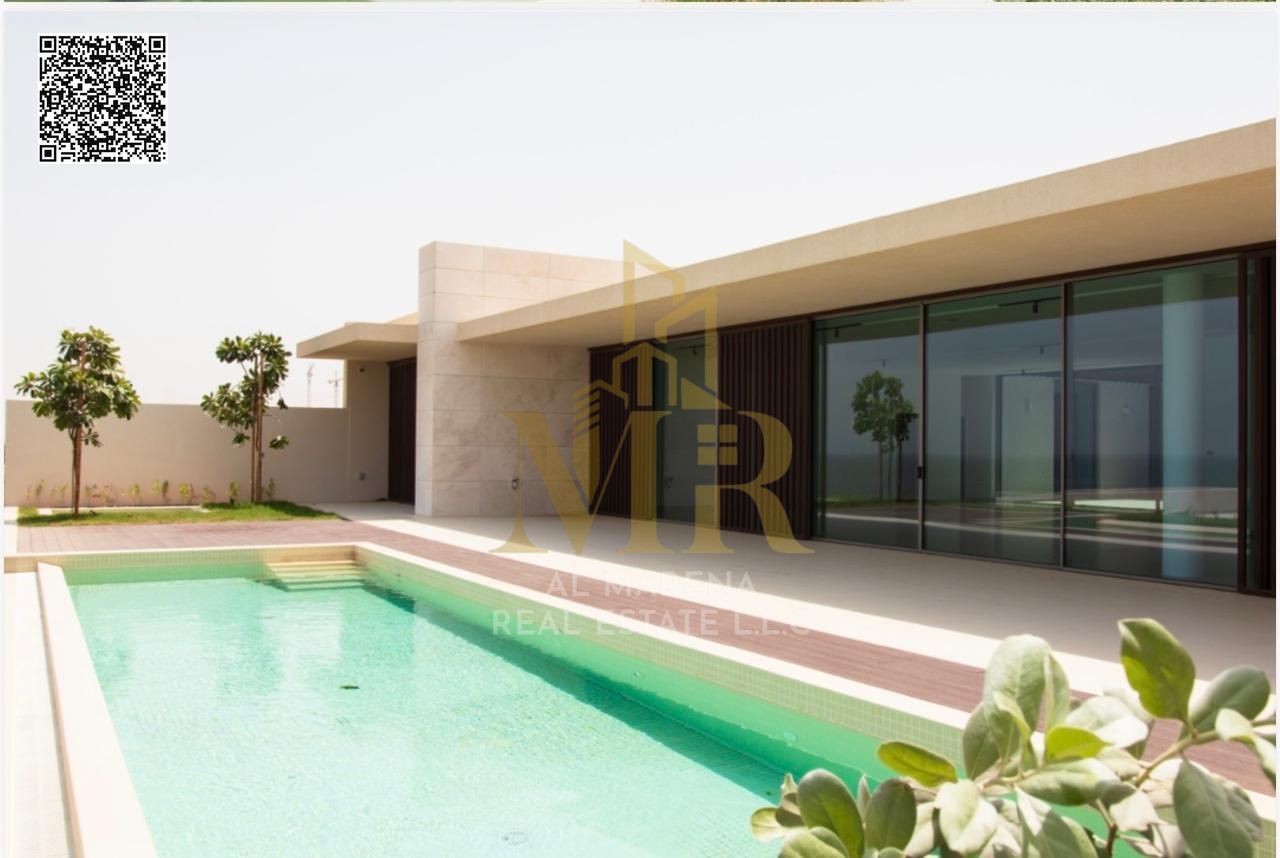 Villa in Al Zorah, directly on the beach, with an area of 10,982 square feet, in one of the most prestigious areas of Ajman. Own your dream villa.