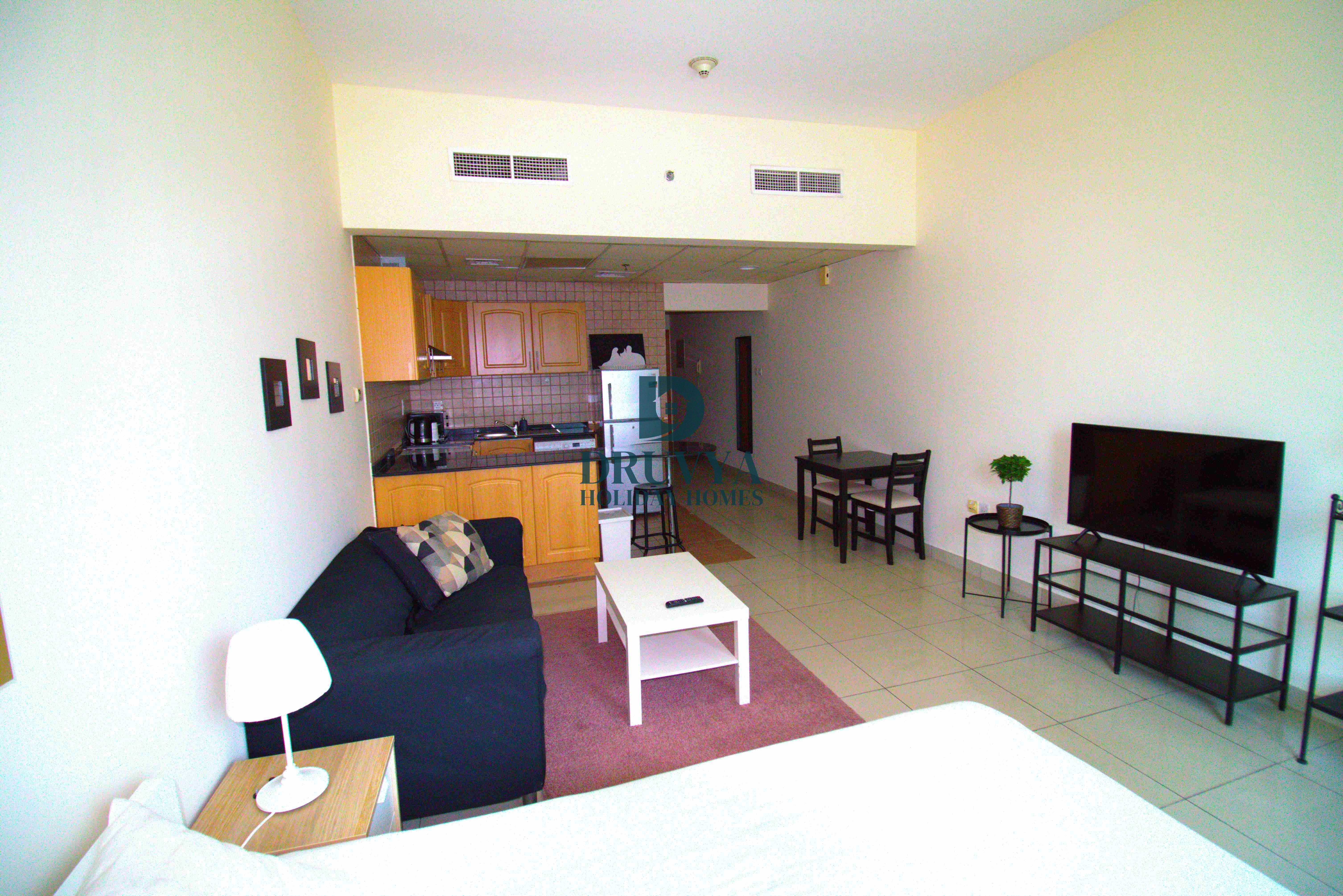 Fully Furnished Studio Near Metro Station Monthly AED9500/-