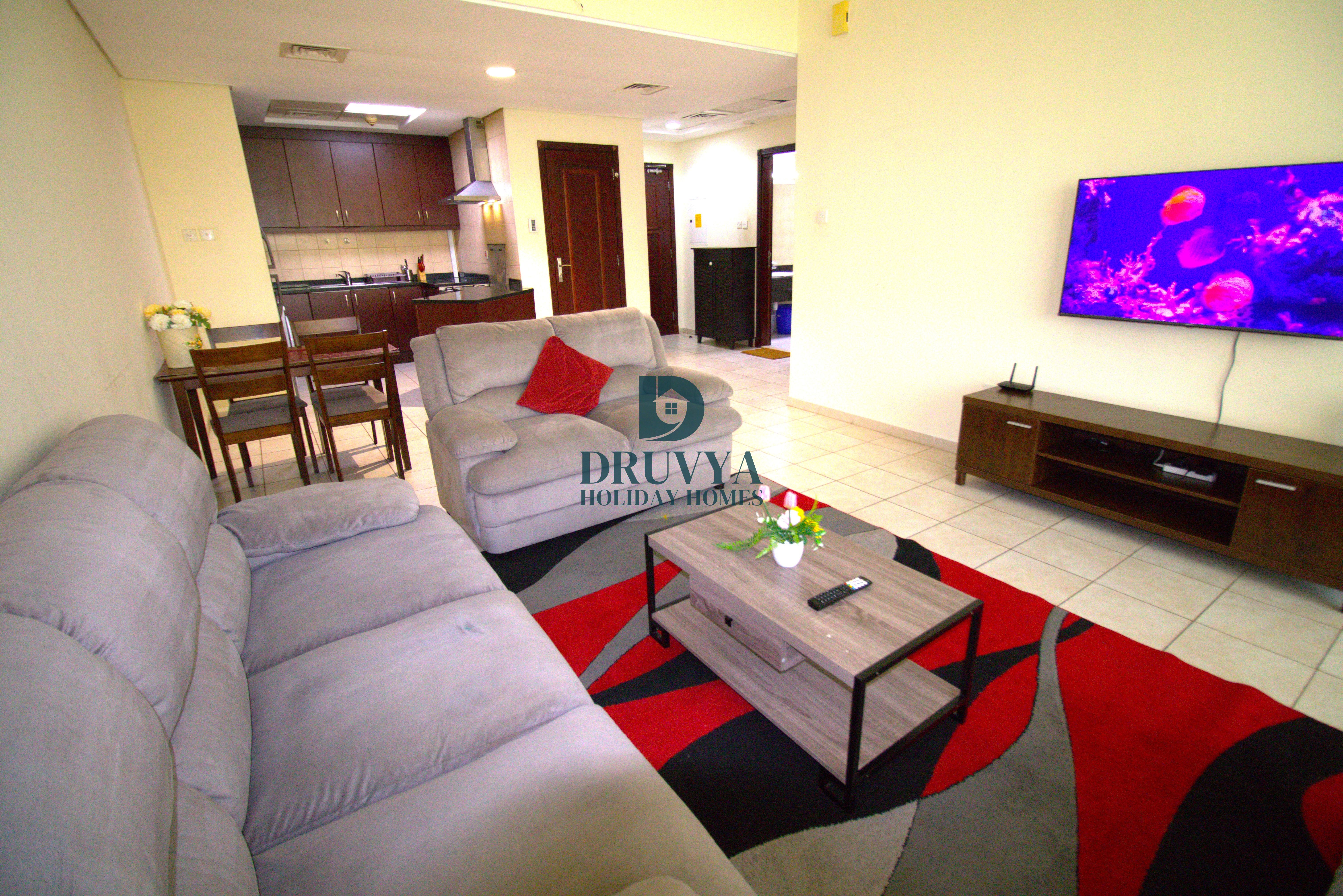 Fully Furnished 1BHK With Balcony Near Metro Station 8600/-
