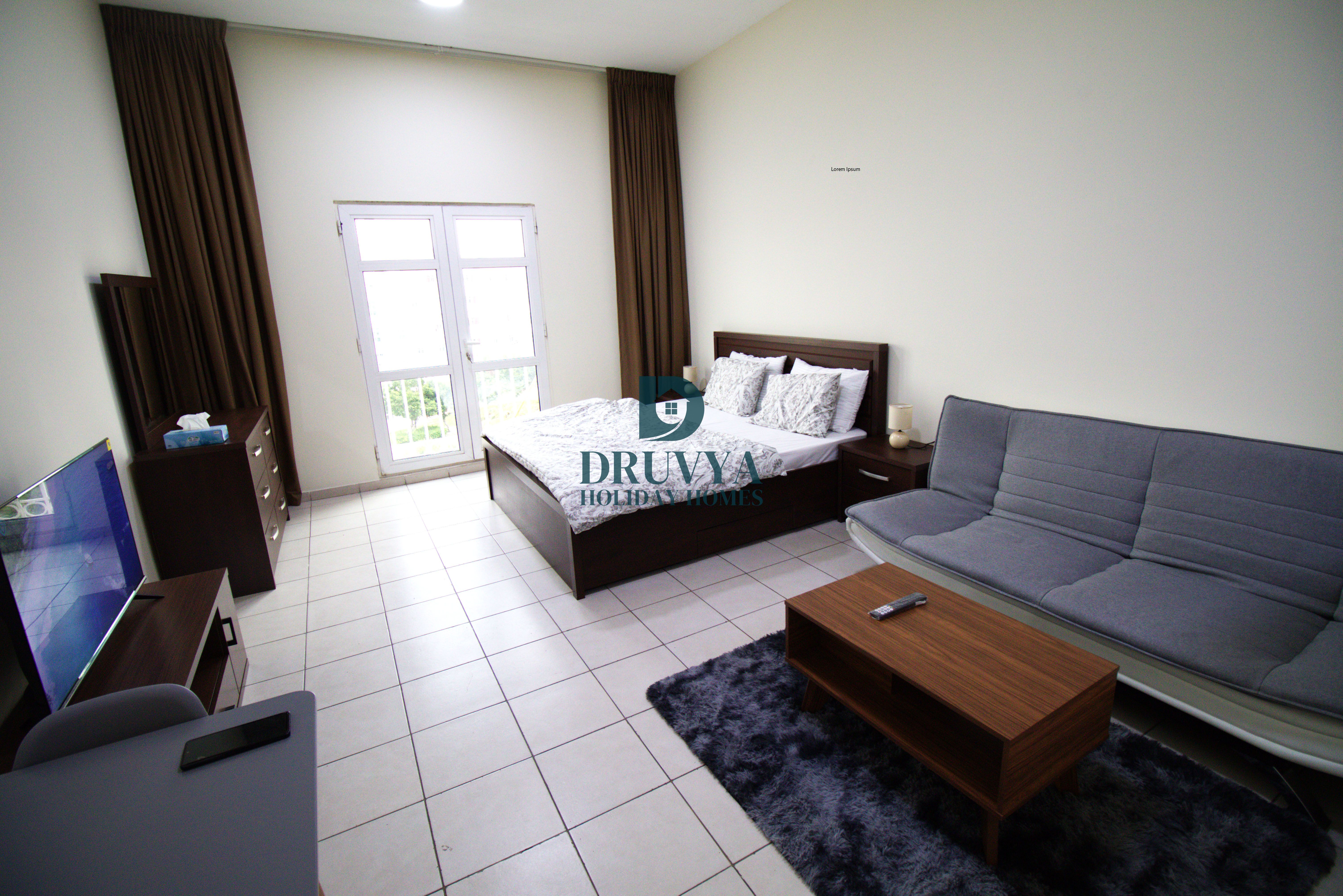 Fully Furnished Studio Near Metro Station weekly AED 2950/-