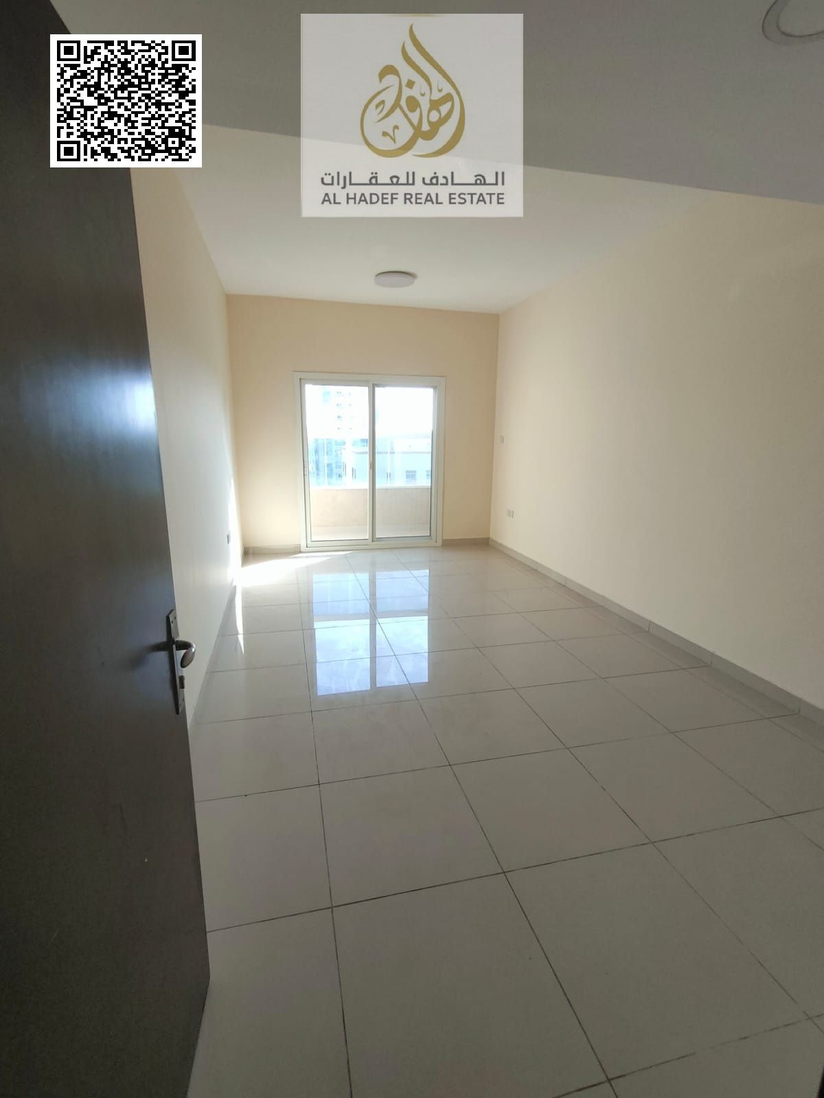 Two rooms and a hall, annual rent, central gas, with wall cabinets