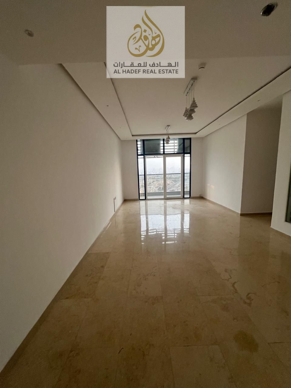 Three-room apartment with a hall, annual rent, sea view