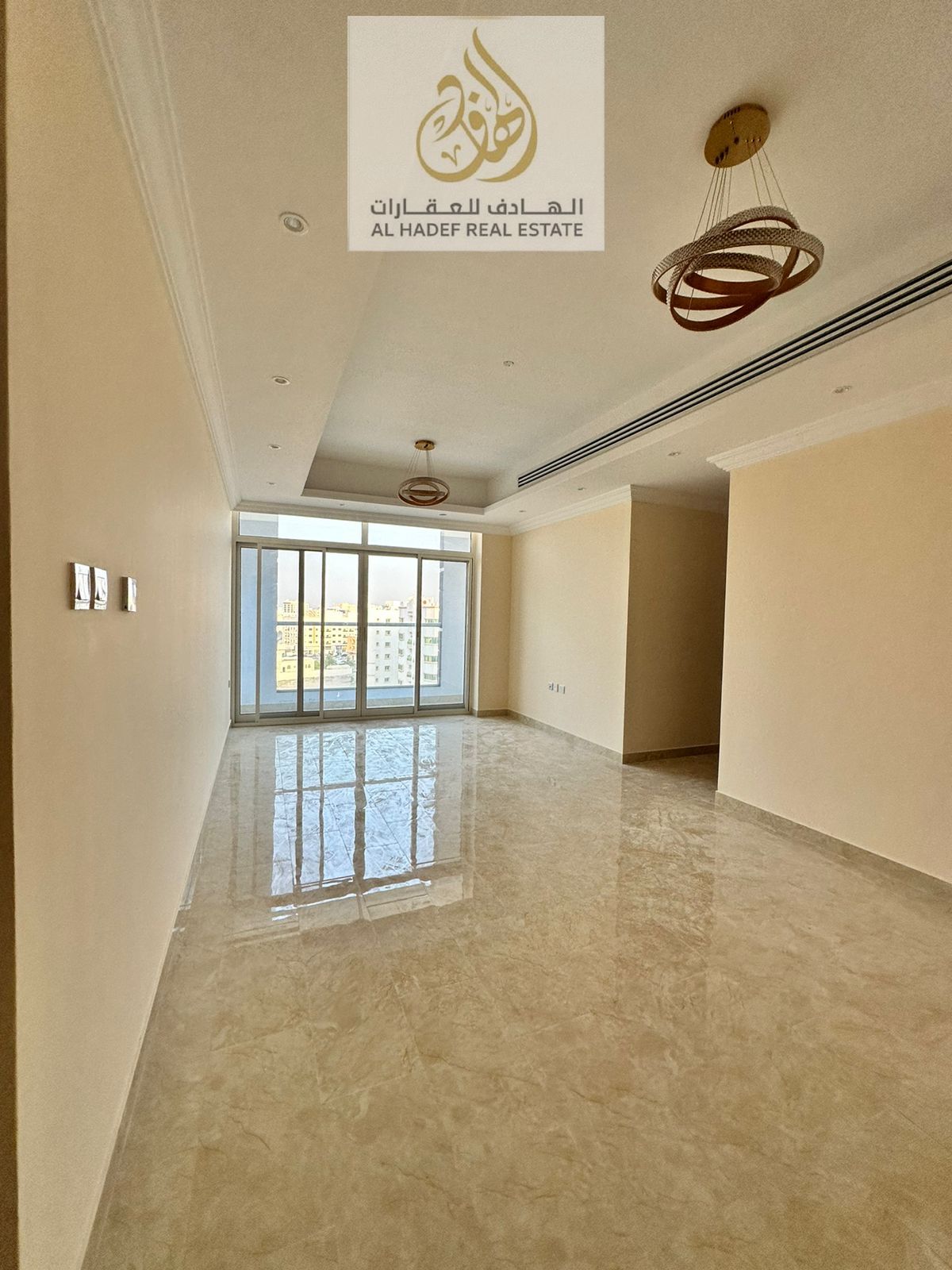Three-bedroom apartment for rent, fully finished