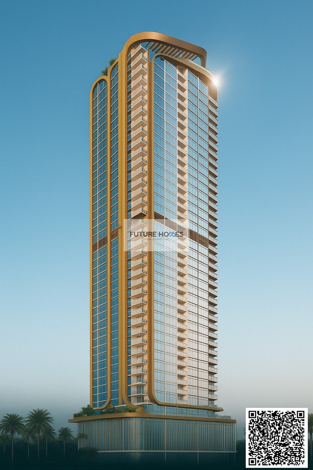 Al Watan Tower – Luxury Waterfront Living on Ajman Corniche Just 5% Down Payment