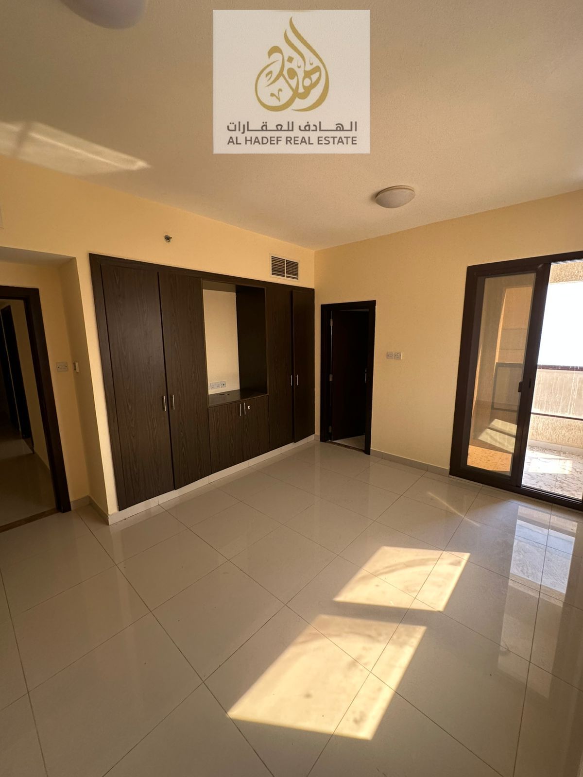 Two rooms and a living room with built-in wardrobes, annual rent in Al Nuaimiya 1