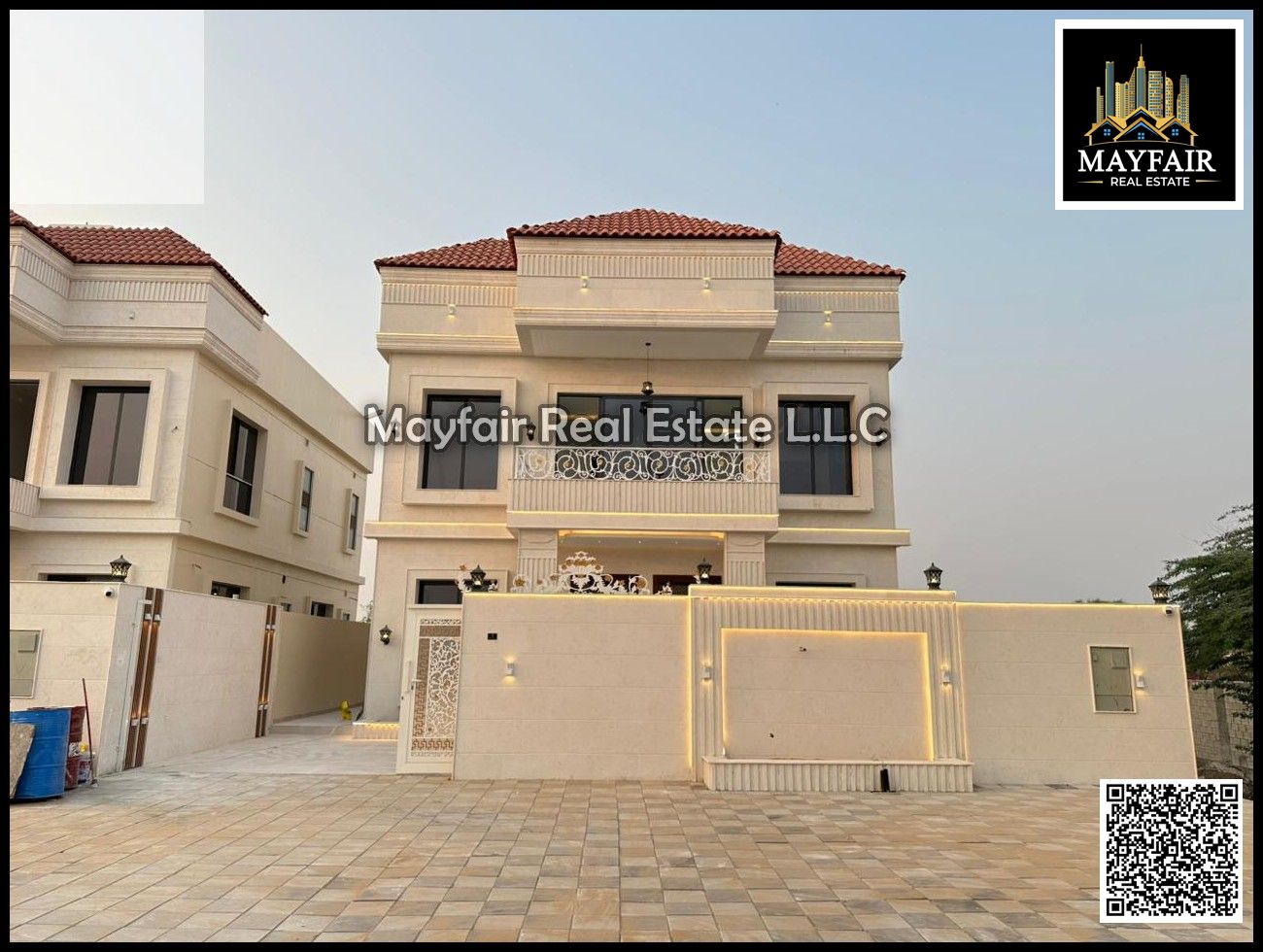 Modern G+2 Family Villa with Majles and Roof Access
