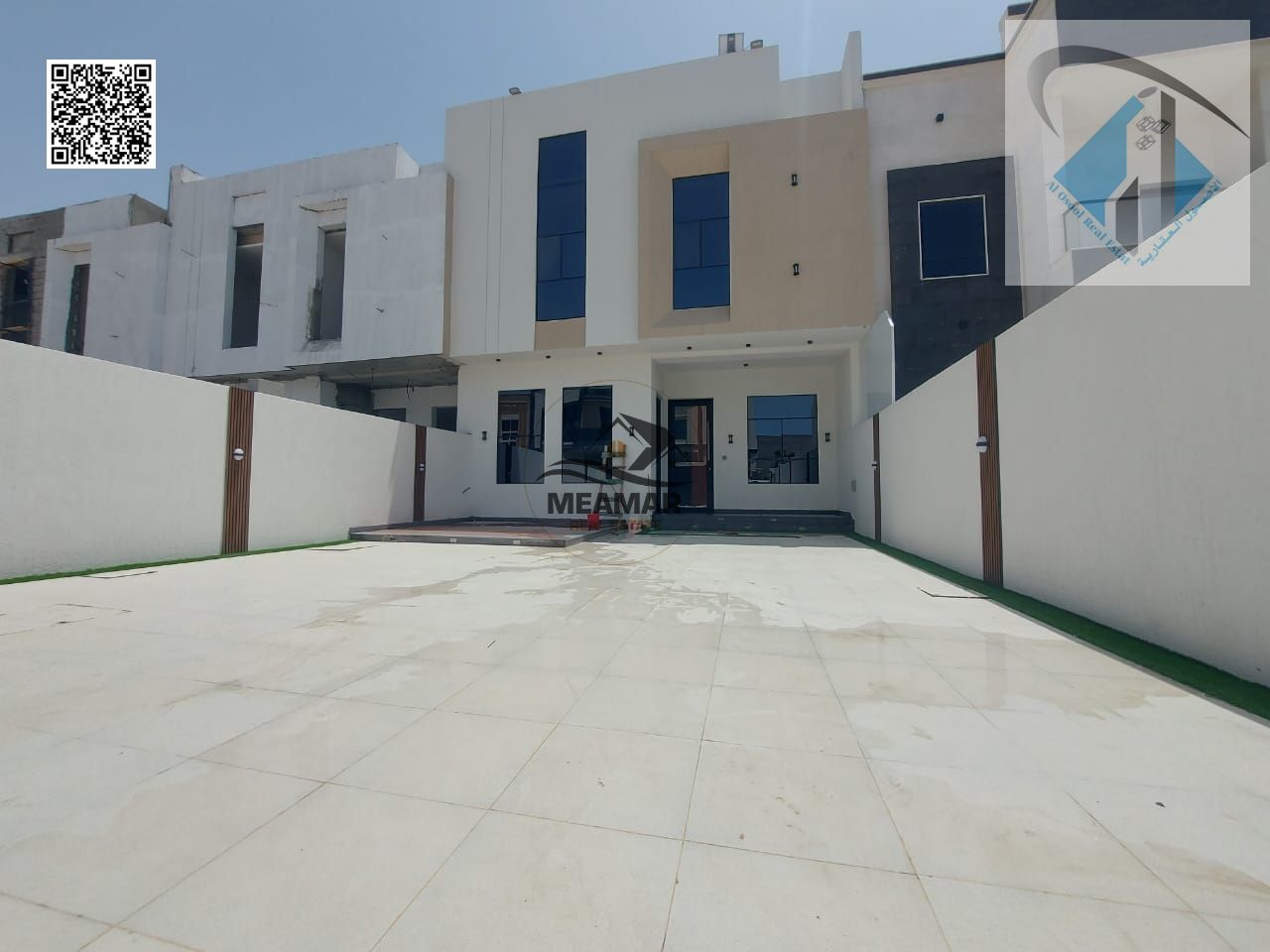"No service charge: Free registration | No down payment: Large yard villa with five bedrooms in a prime location in Al Yasmin area, Ajman"