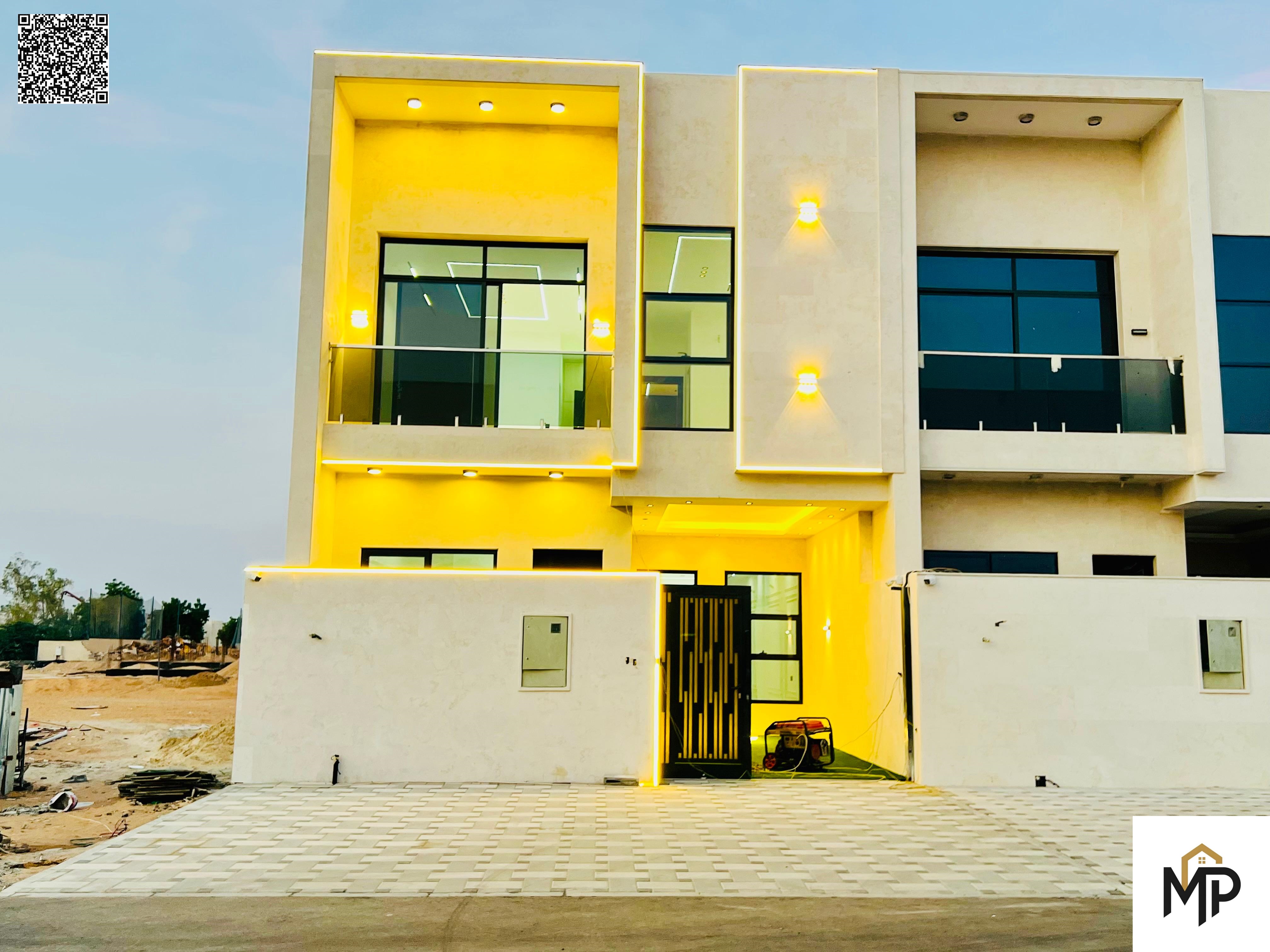 "Own your dream townhouse in Al-Haliyo 2, with 4 master bedrooms, a roof, and luxurious finishing. . . Freehold ownership including registration and a s