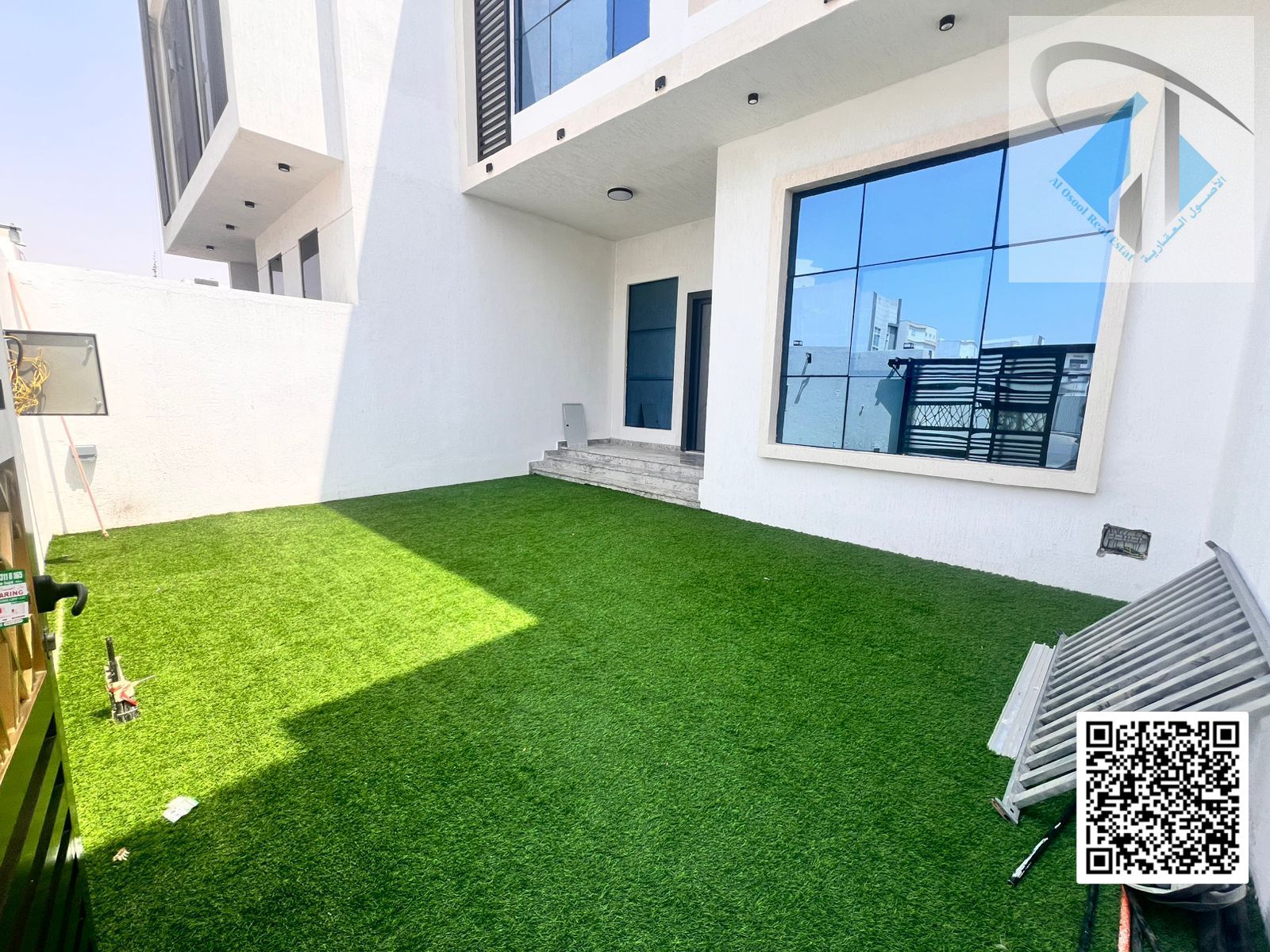 Villa for sale directly from the owner at a bargain price and without a down payment. A modern villa near the mosque, one of the most luxurious villas
