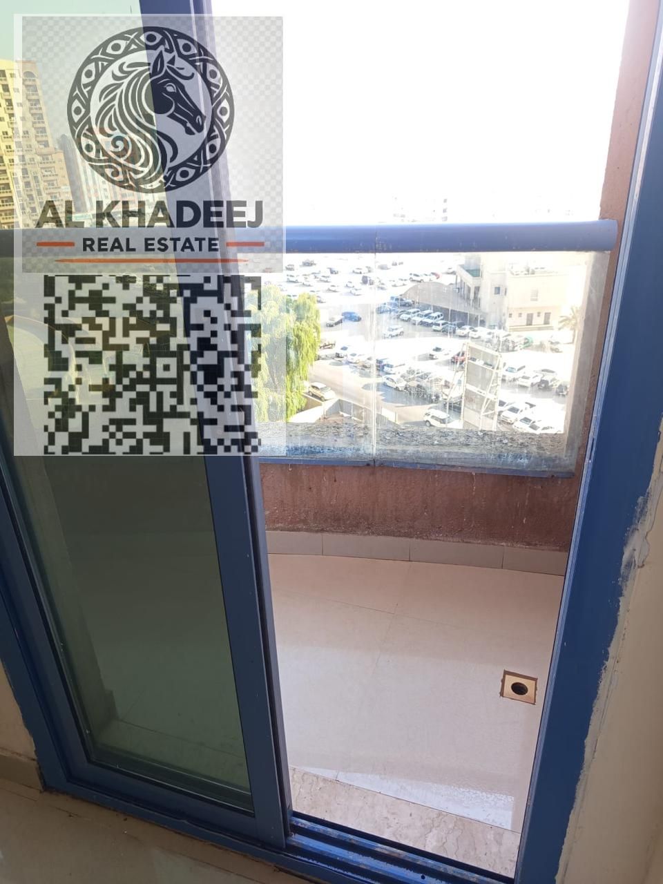 Large studio with balcony for sale, excellent investment opportunity in Al Nuaimiya Towers, Tower C, close to Al Hikma School, easy access to Dubai an