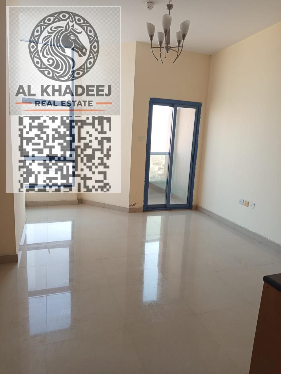 Large studio with balcony for sale, excellent investment opportunity in Al Nuaimiya Towers, Tower C, next to Al Hikma School,