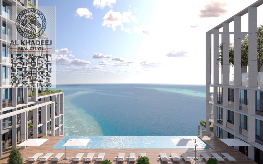 A major investment opportunity in the Mujan Real Estate project directly on the Ajman Corniche, with the lowest down payment and longest payment perio