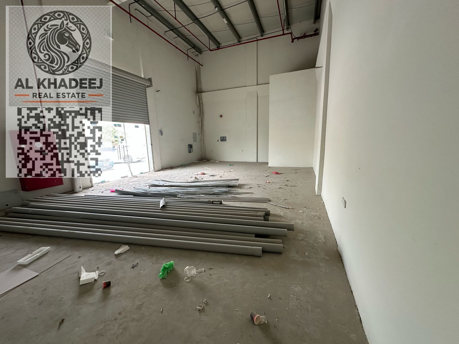 Shabrat First Resident, different spaces suitable for all activities in the Al Jurf Industrial 1 area, close to Mohammed bin Zayed Road