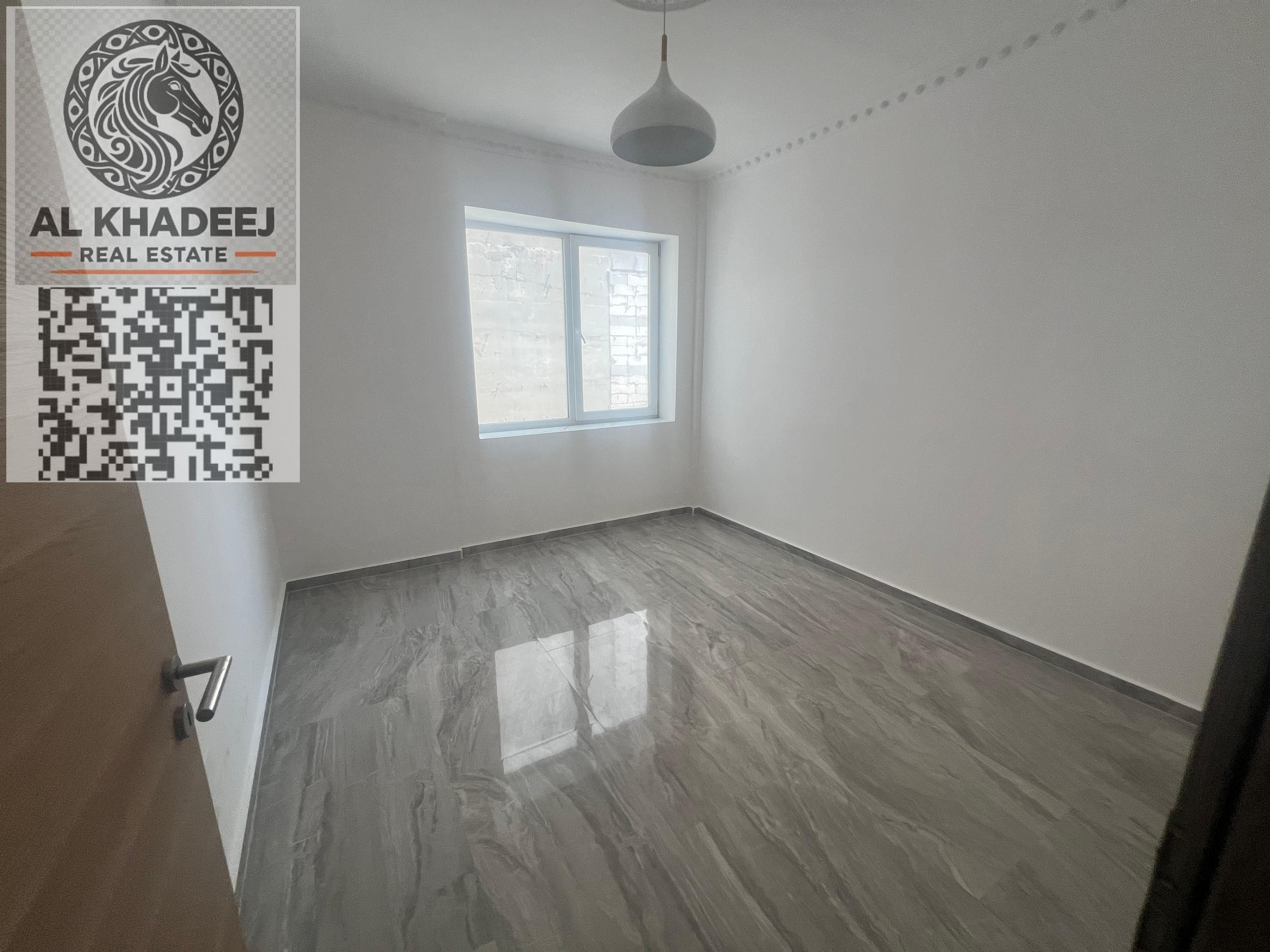 For annual rent in Ajman, Al Nuaimiya 3 area, close to all services and the Dubai bus station, close to Sharjah Corniche and Sharjah exit