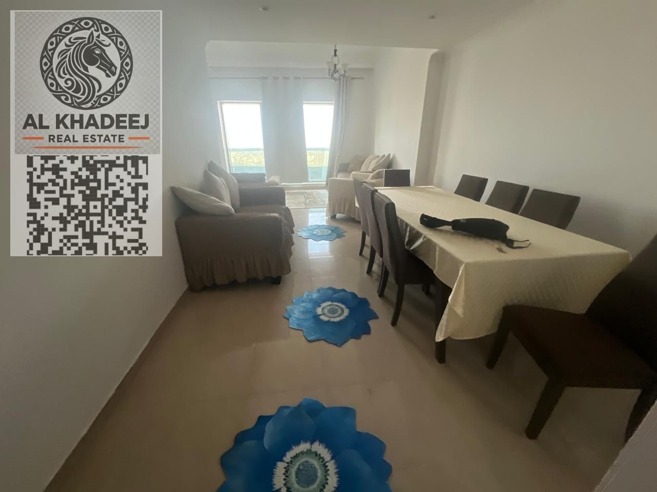 3 bedrooms with maid's room | 4 bathrooms | Balcony with open view | Overlooking the exits of Dubai and Sharjah