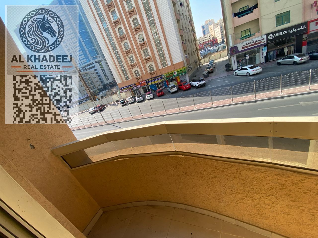 Two bedrooms and a living room with a large area in the Al Rashidiya 3 area, behind Grand Mall, close to Ajman and the Ajman Corniche.