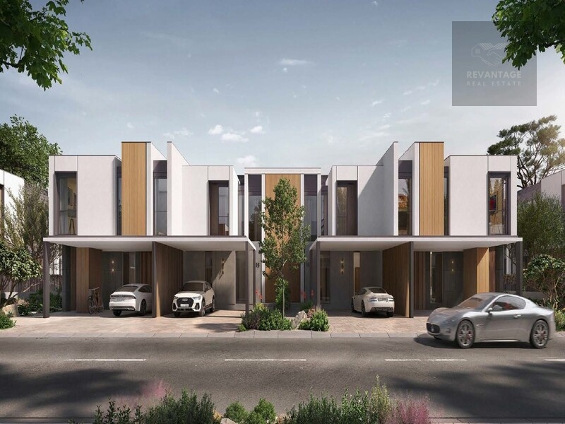 3BR Townhouse I Single row I On the park