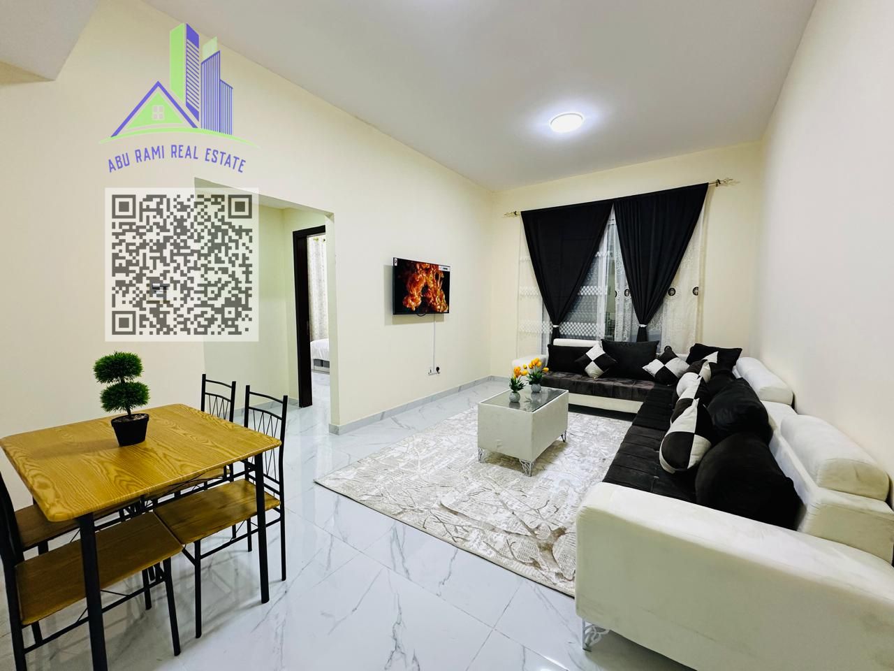 1bedroom for rent in al rashidia3 including bills + internet