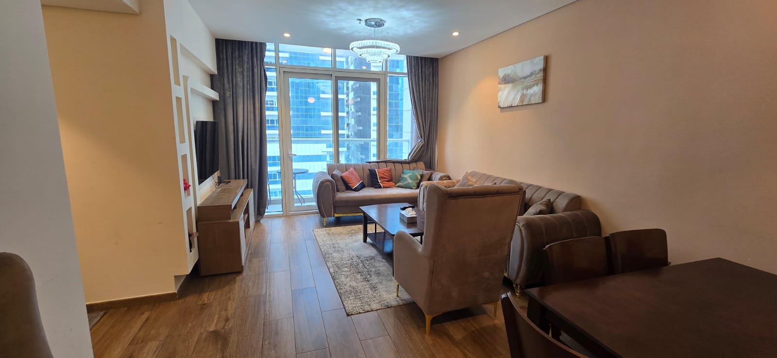 For sale, one of the most luxurious fully furnished apartments in Al Taawun