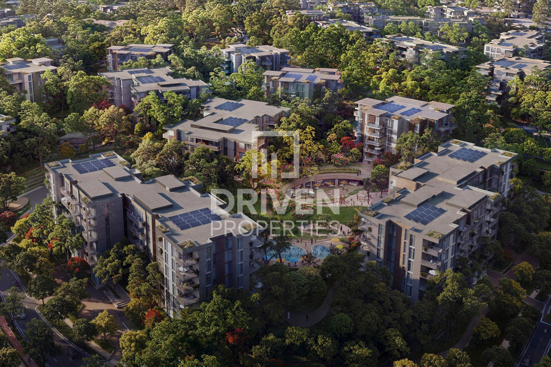 Modern Apt | Mid Floor | Community Facing View