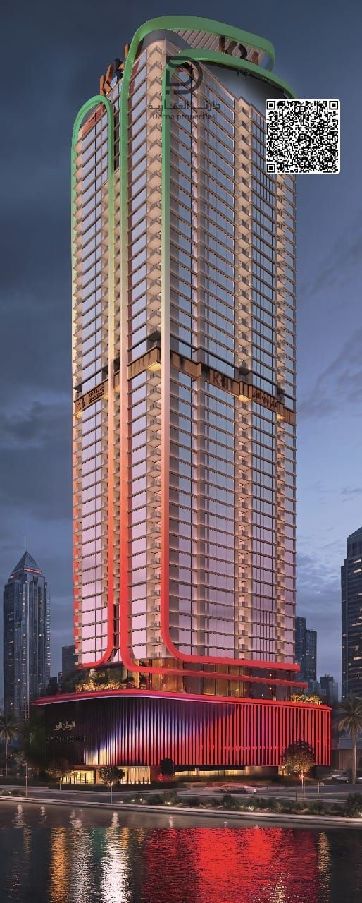 5% down payment only, without commission and without registration fees, owning an apartment in Ajman Corniche with modern finishes and in a fully serviced tower of a swimming pool, gym, parking, basketball courts, and walking places in installments for 5