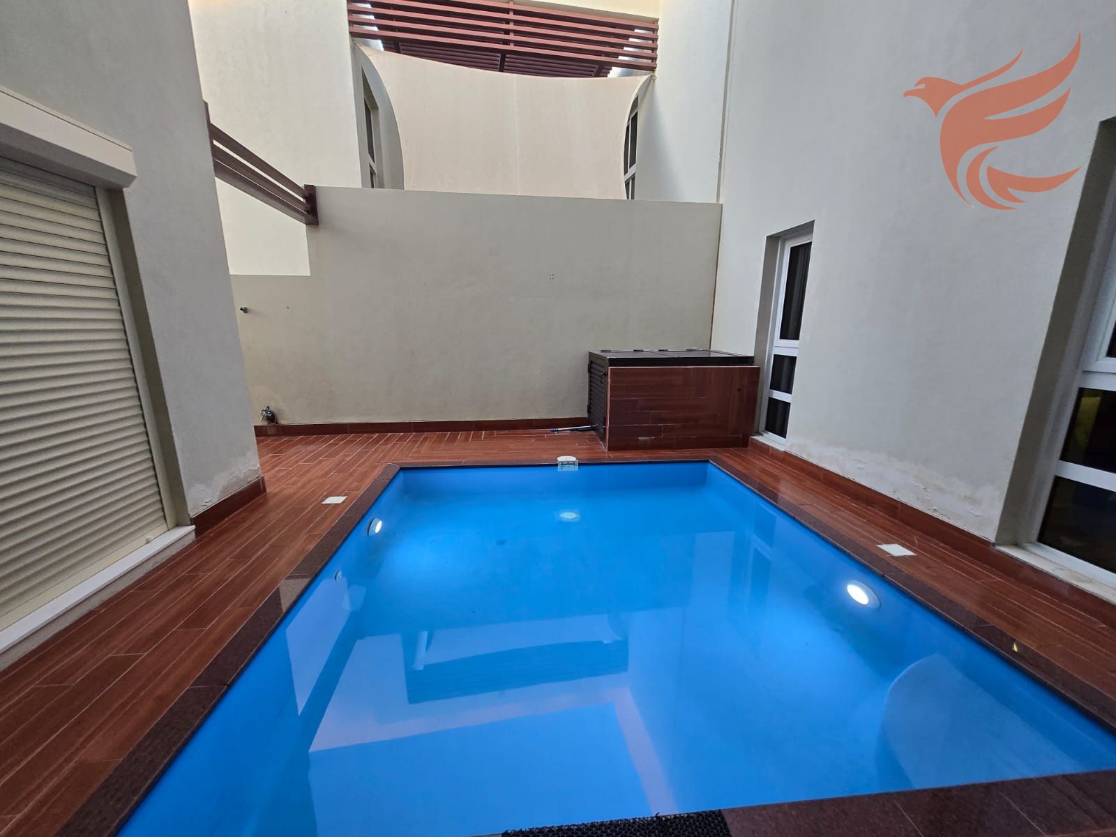 AMAZING VILLA 3BHK FOR RENT 4BATHROOM WITH FURNISHED PRIVATE POOL WITH MAID ROOM MABILU IN MMINA AL ARAB RAK