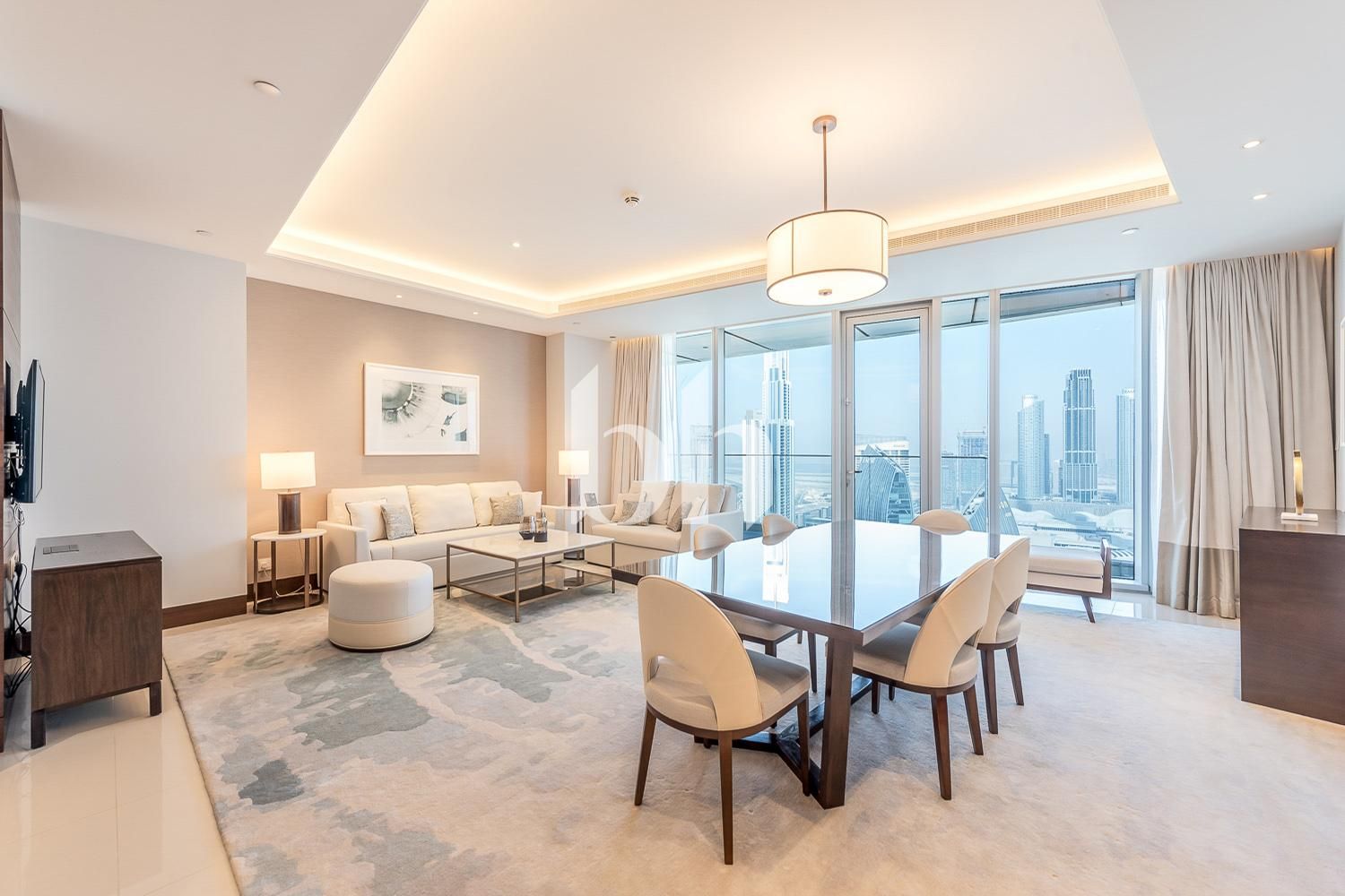 Burj Khalifa View | Largest Layout | Bright Unit