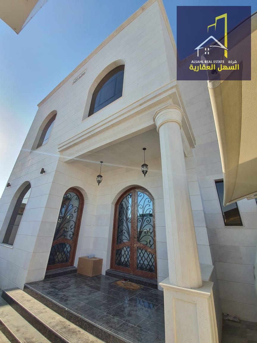 Special and Flash Limited-Time Offer from Al Sahel Real Estate! Brand-new villa for sale in Al Sabkha – Sharjah, featuring a modern design and e