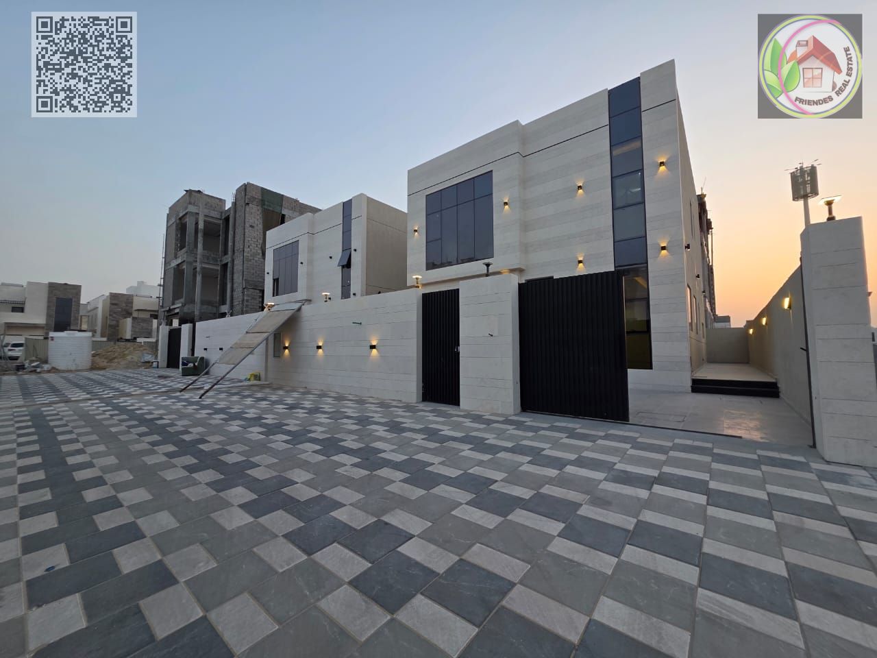 Villa in Al Helio 2, Ajman | Registration fees included | Private pool | Freehold for all nationalities | Close to the mosque and all services