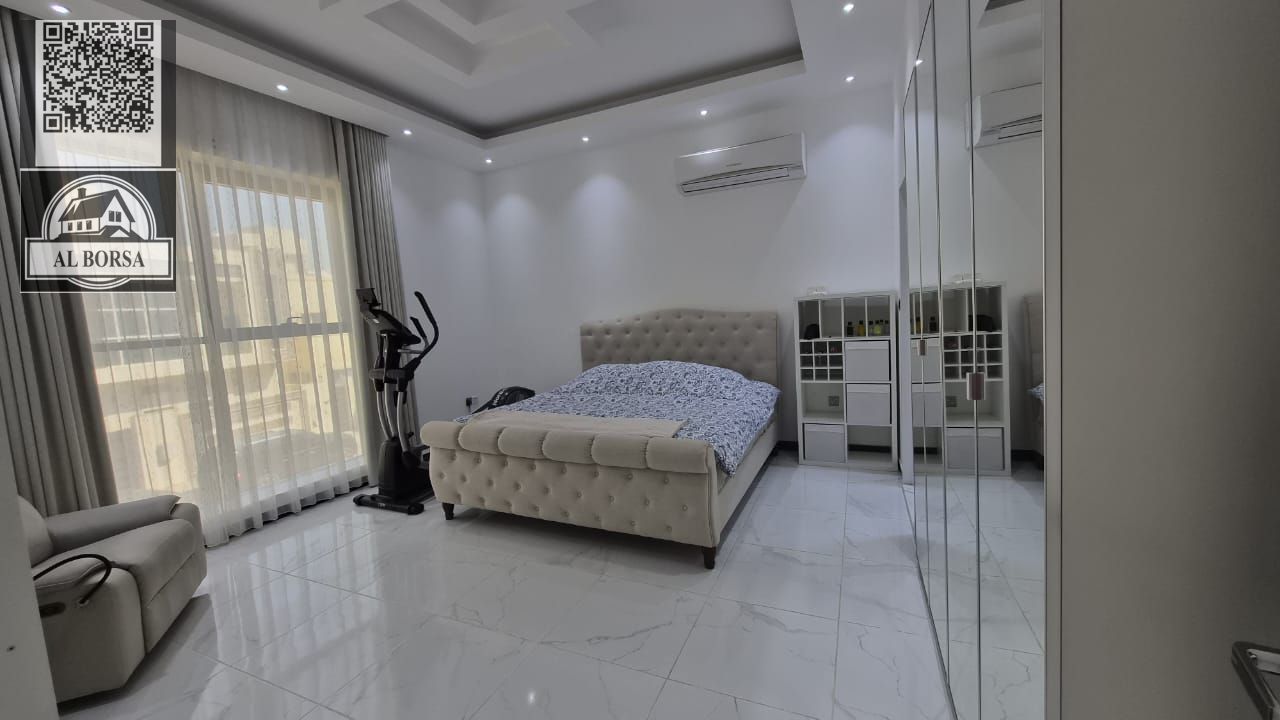 Villa for rent in Ajman Al Zahia on the corner of two streets, beautiful location, payment facilities
