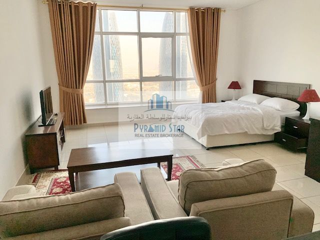 fully furnished studio chiller free ready to move in
