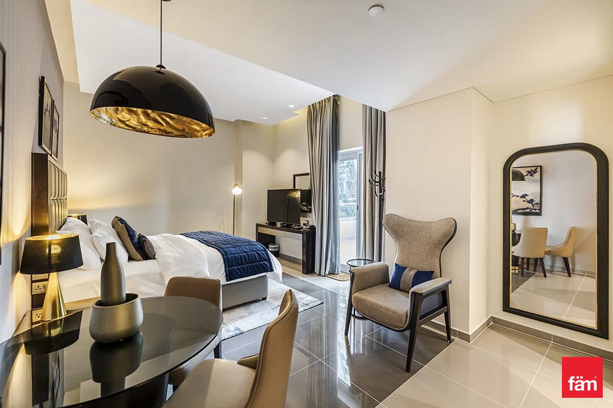 studio in Damac Majestine (898.89 sq ft, podium