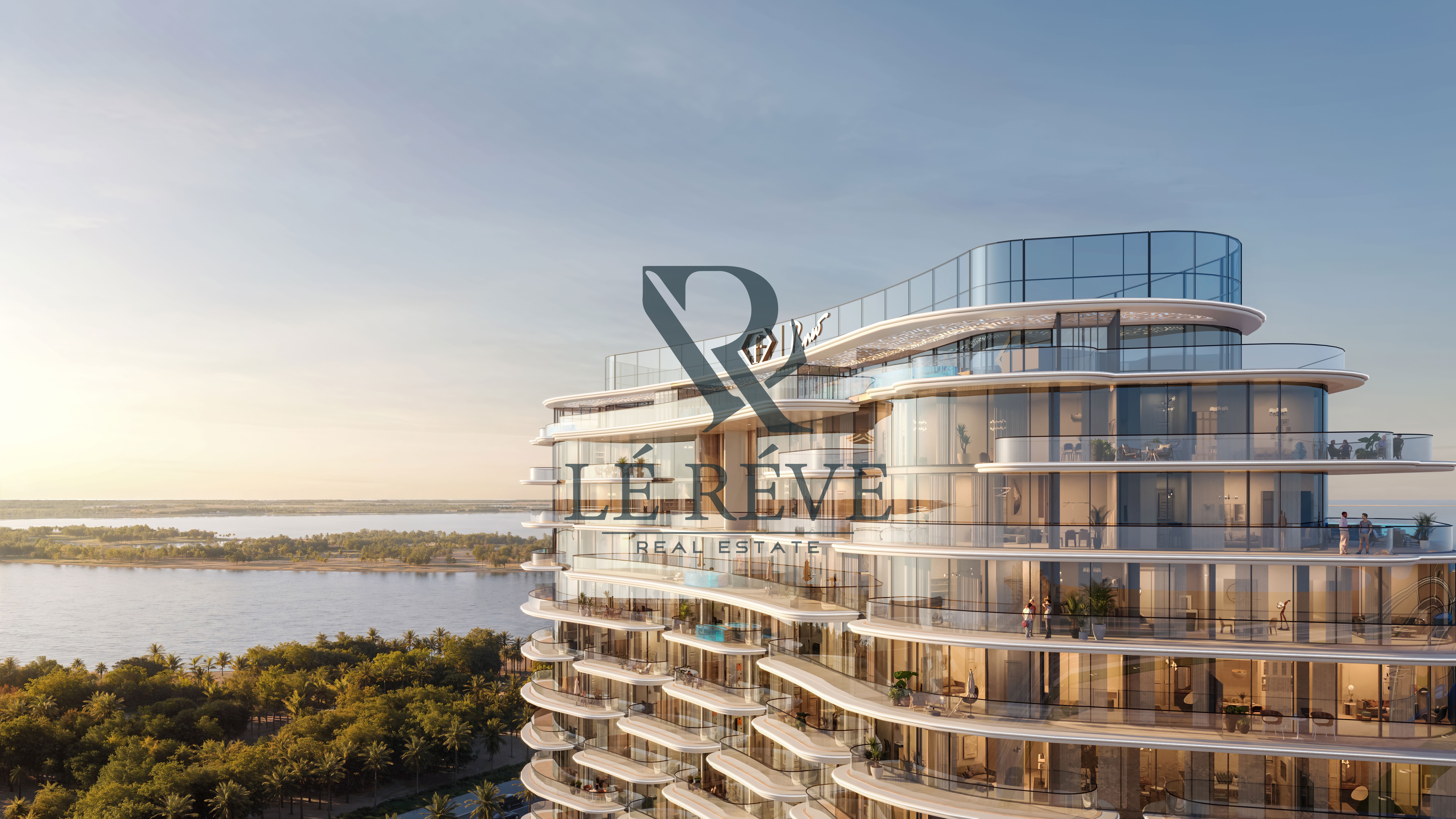 luxury waterfront 1BHK furnished