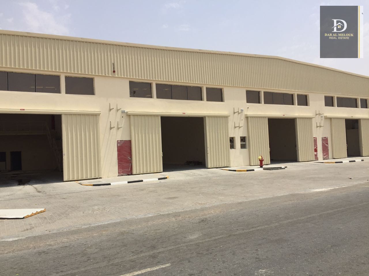 For Sale in Sharjah Al Sajaa Al Hanoo Warehouses Area: 56,800 sq ft Consisting of 16 warehouses
