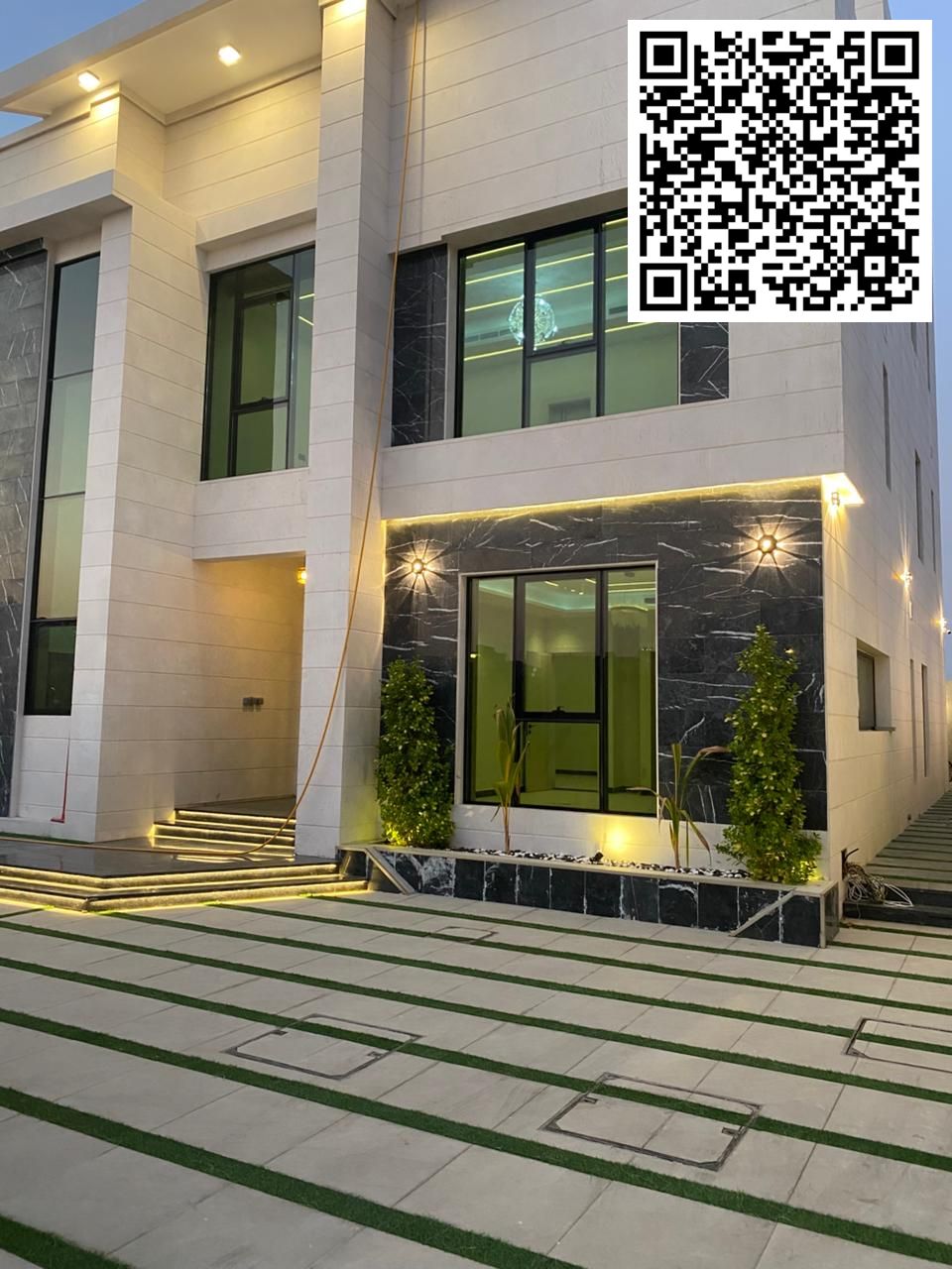 **Luxury Villa for Sale – VIP Super Deluxe Finishing – Ajman / Al Alia | 8 Master Bedrooms + Swimming Pool + Rooftop + Exquisite Finishing | 3.5 Mi