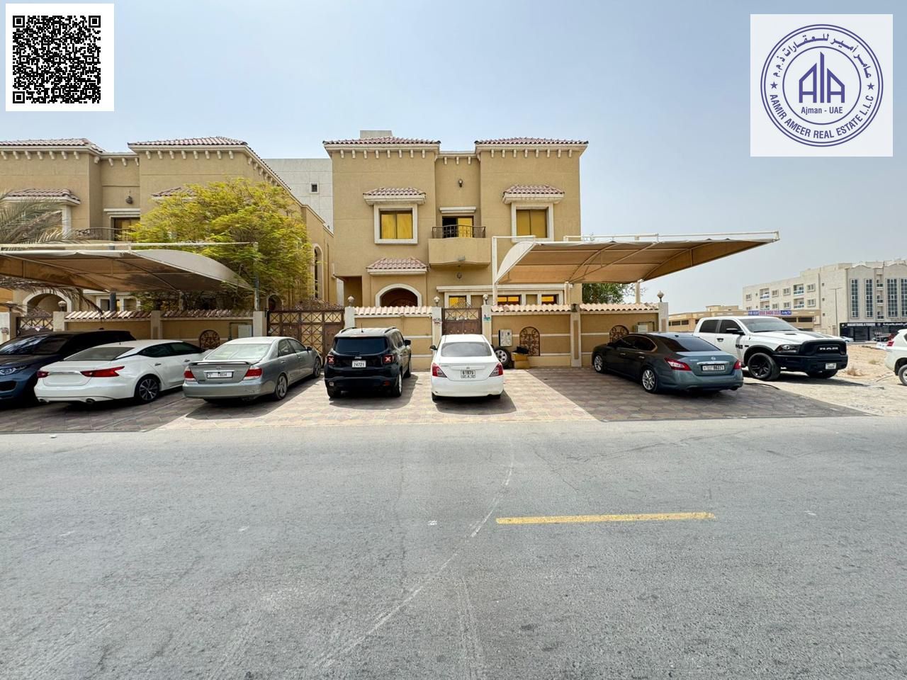 RESIDENTIAL COMMERCIAL VILLA FOR RENT IN AJMAN RAWDA 3 READY TO MOVE ****