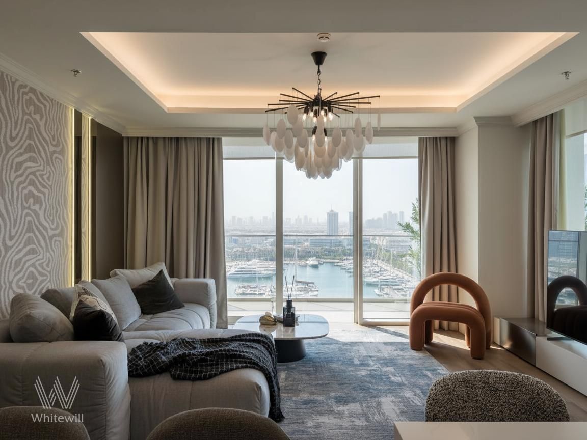 Corner Unit | Maids | Marina View | Furnished