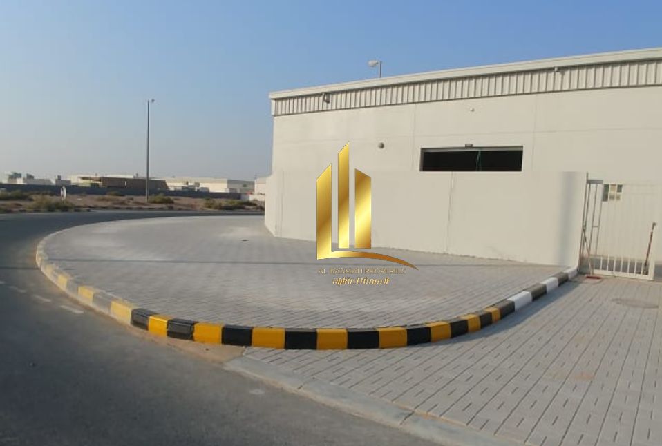 Large industrial plot for sale – Al Sajaa Industrial Area, Block 4 A very special opportunity to own a fully developed industrial property with exist