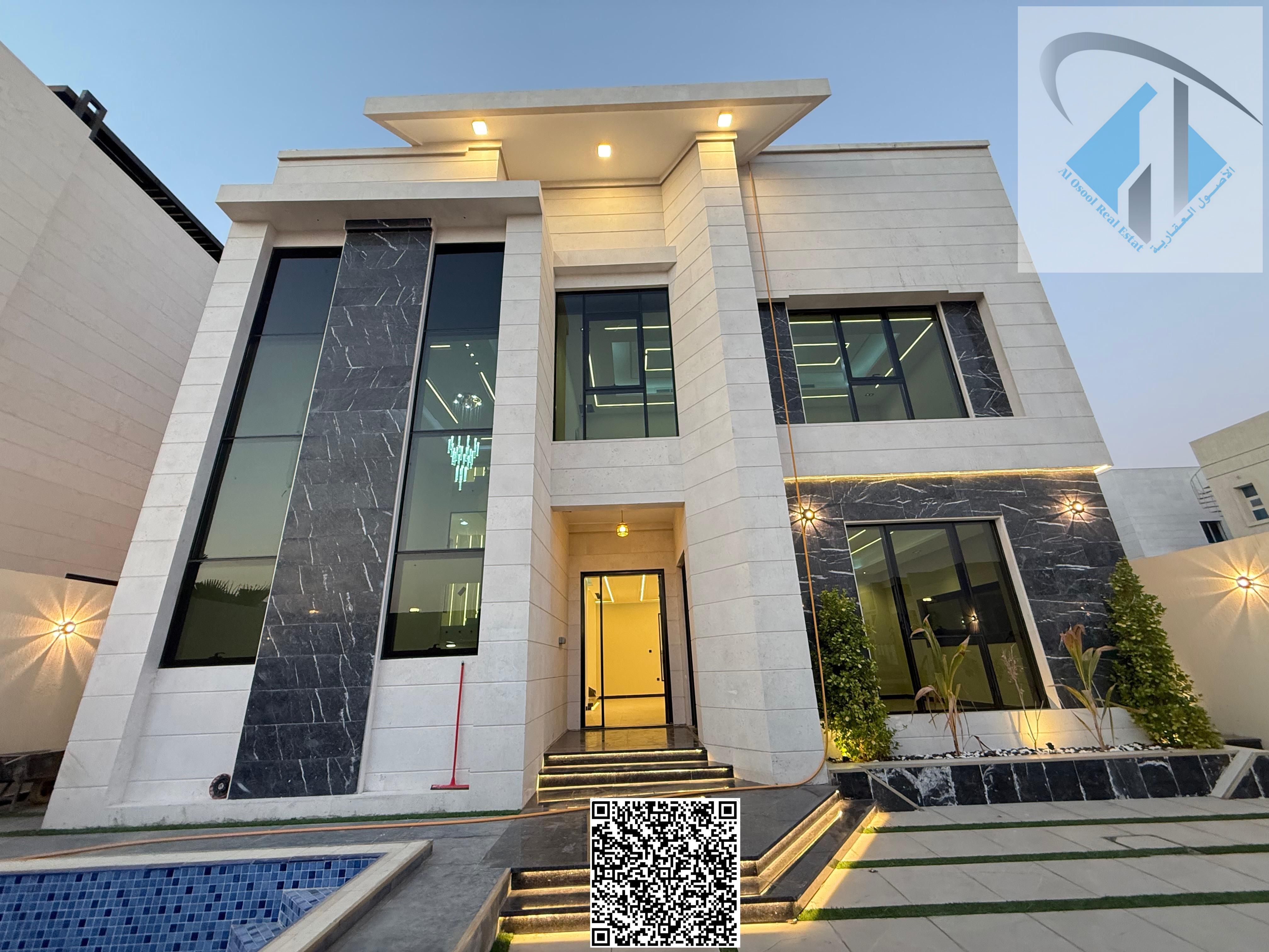 Dream villa with a swimming pool in Al Alia, Ajman, in a prime location