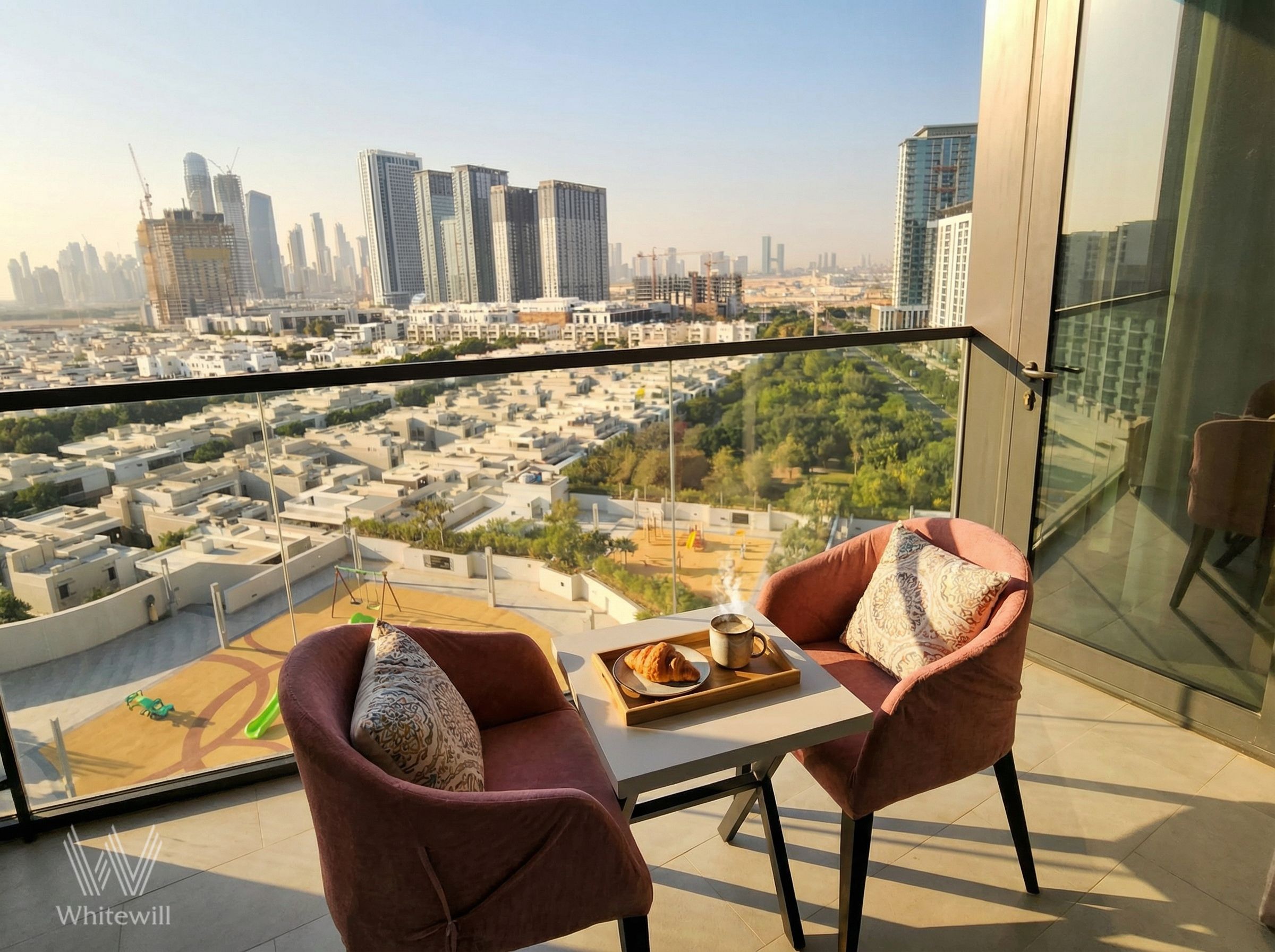 Fully Furnished | Community View | Midde Floor