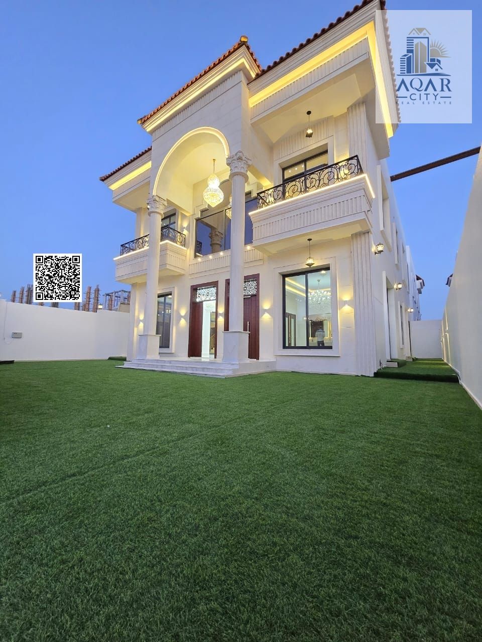 **A strategic location near all services Excellent location on the corner of two streets, negotiable and a large area **Easy access to main roads** (for all services) **A quiet and family neighborhood that provides privacy and comfort**