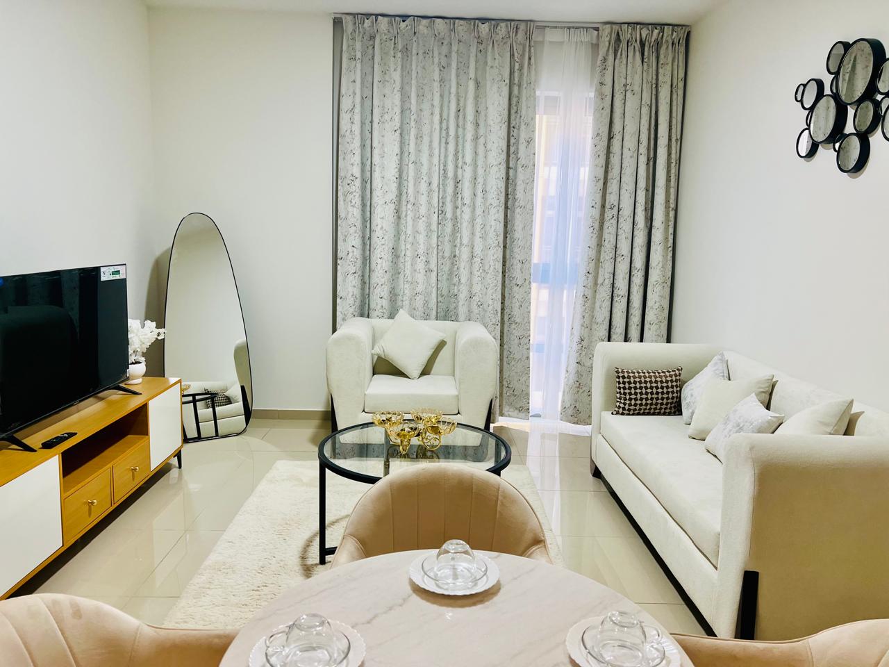 BIG offer 1bhk 12chque payment 1bhk full furnished up town Al Zahia Sharjah