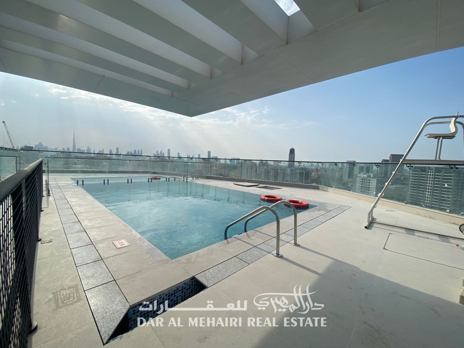 WATER CANAL VIEW BRAND NEW BUILDING 2 B/R ROOM GYM/POOL/GARDEN