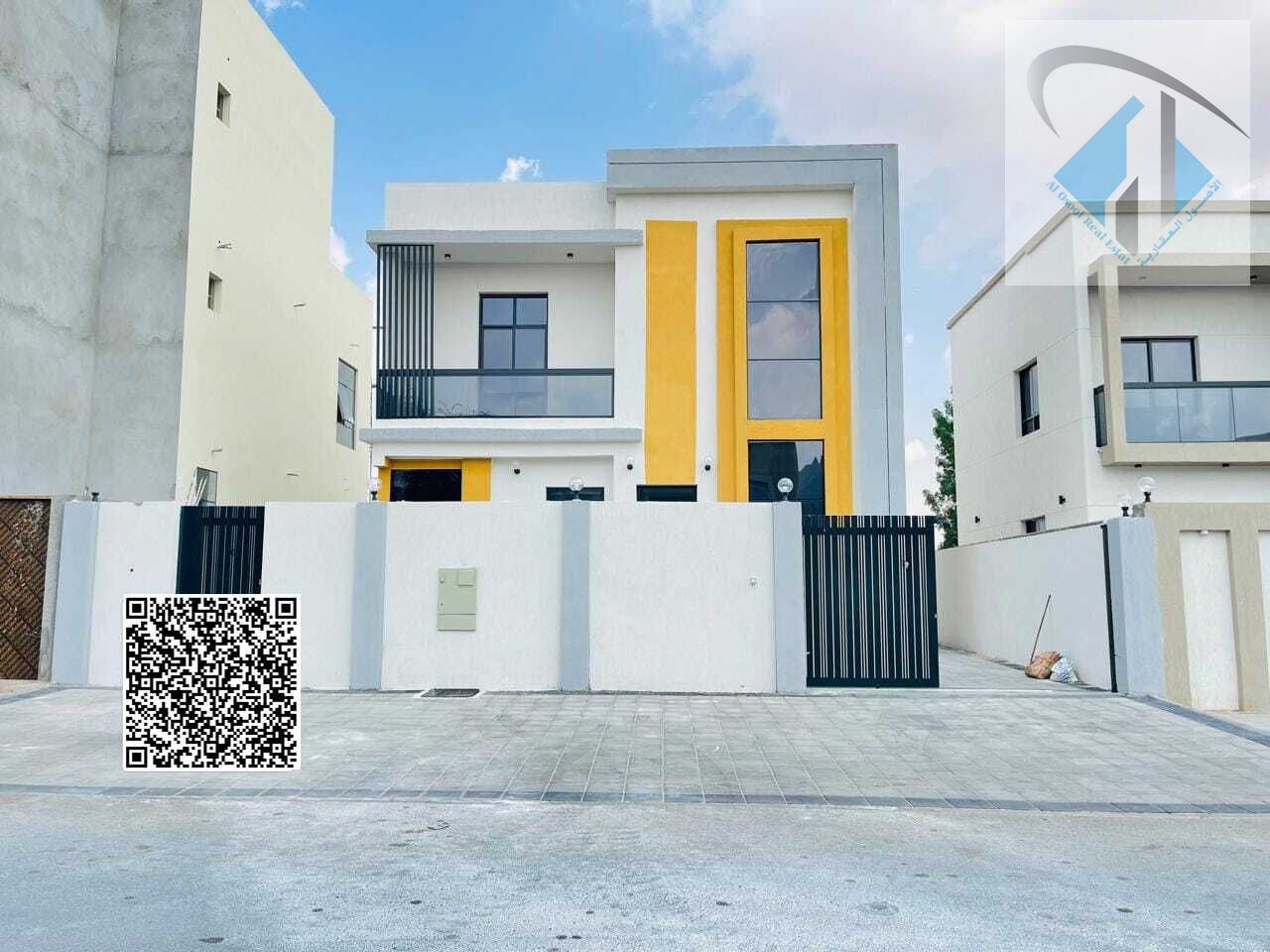 Villa for sale in Ajman, including registration and ownership fees, without down payment, freehold for life