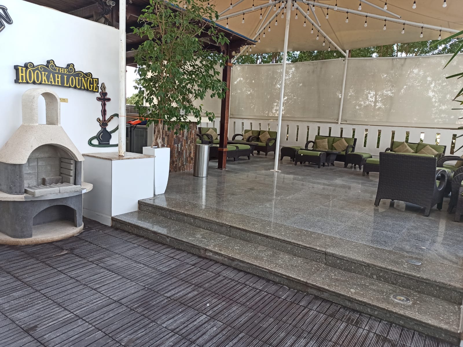 Hookah Lounge Space Available for Lease – Poolside Outdoor Venue