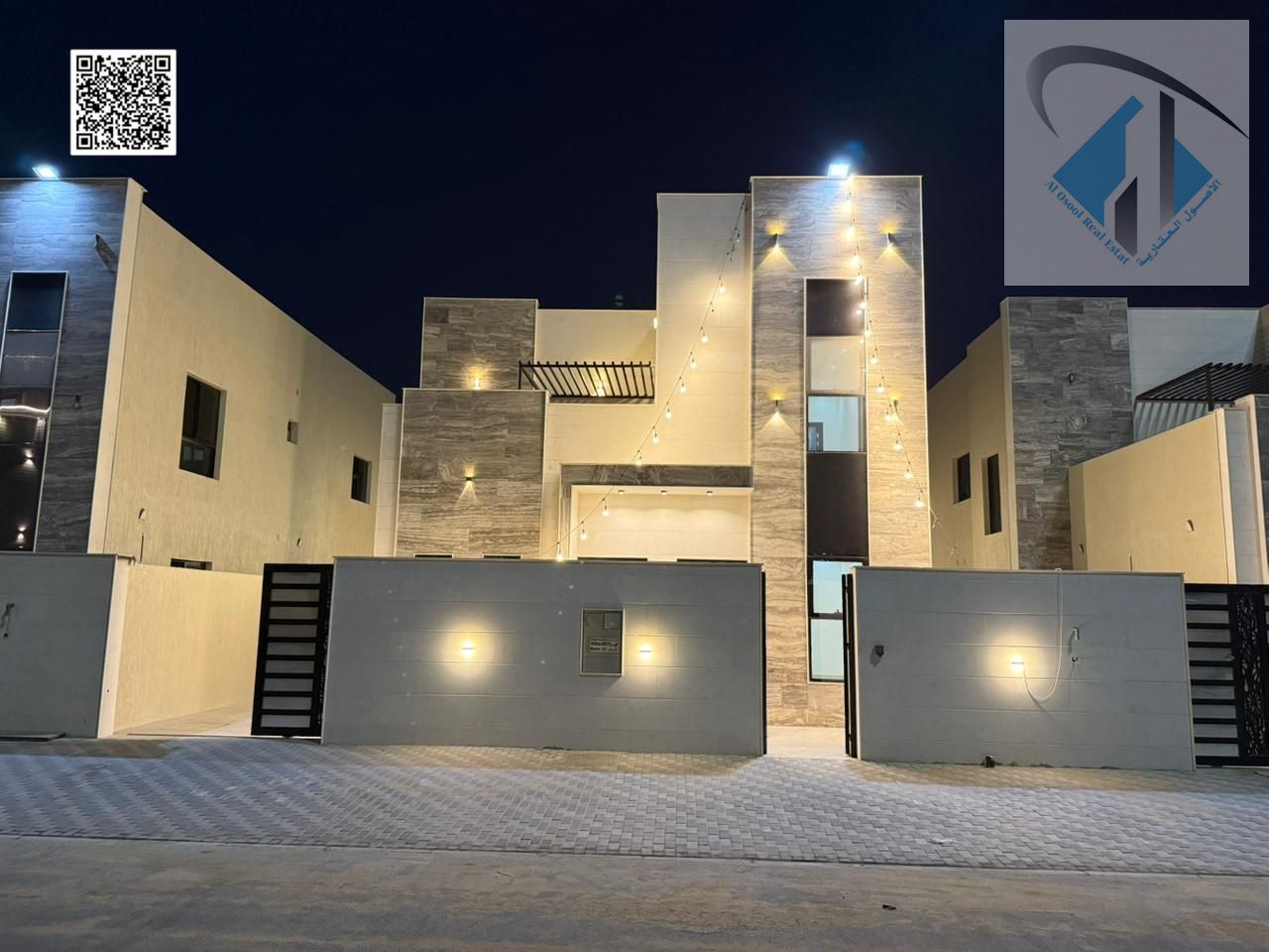 Villa for sale directly from the owner, including registration and ownership fees, 100% bank financing available.