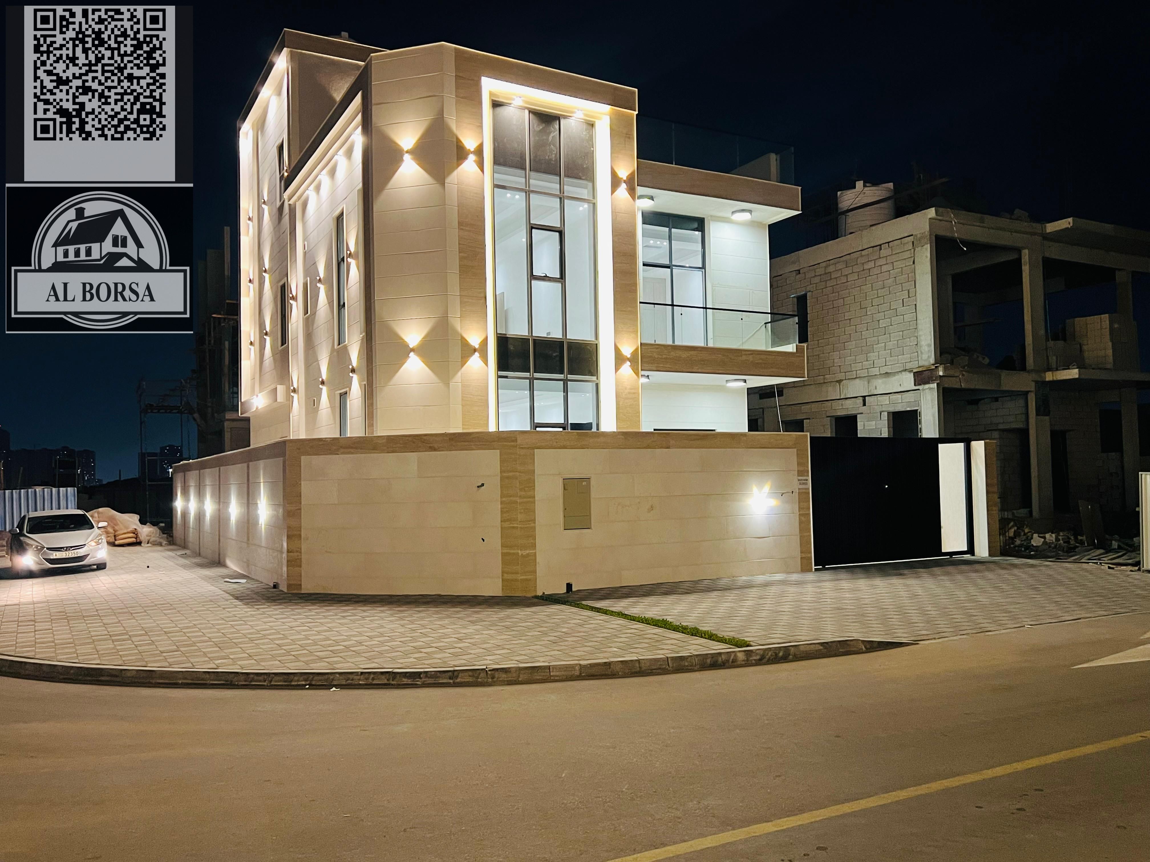 Villa for sale in Al Helio, freehold for all nationalities, excellent location on an asphalt road, including registration fees