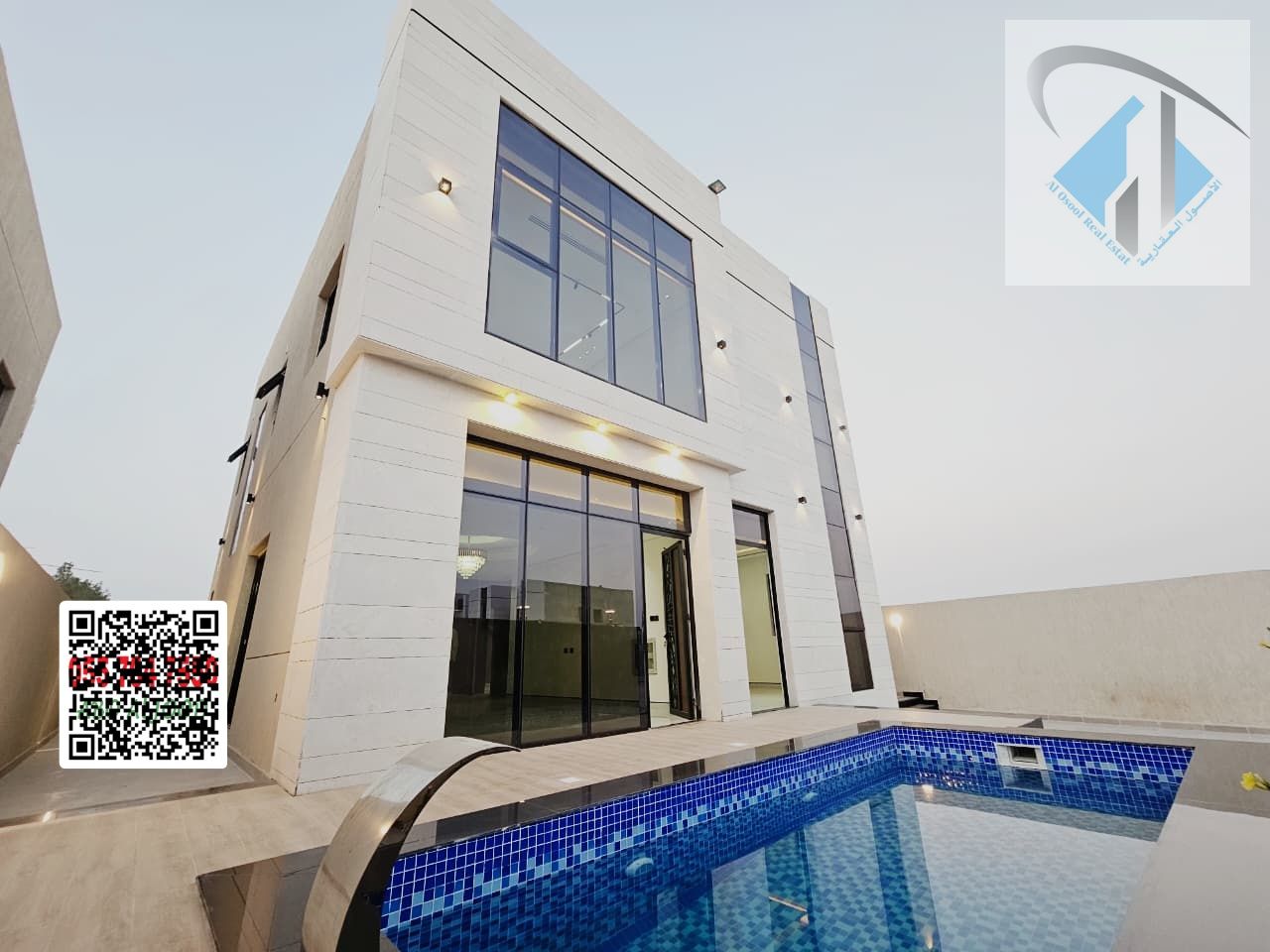 A villa for life with a swimming pool and large yard, located on a street and alley. The villa includes registration fees, high-end finishing, and fre