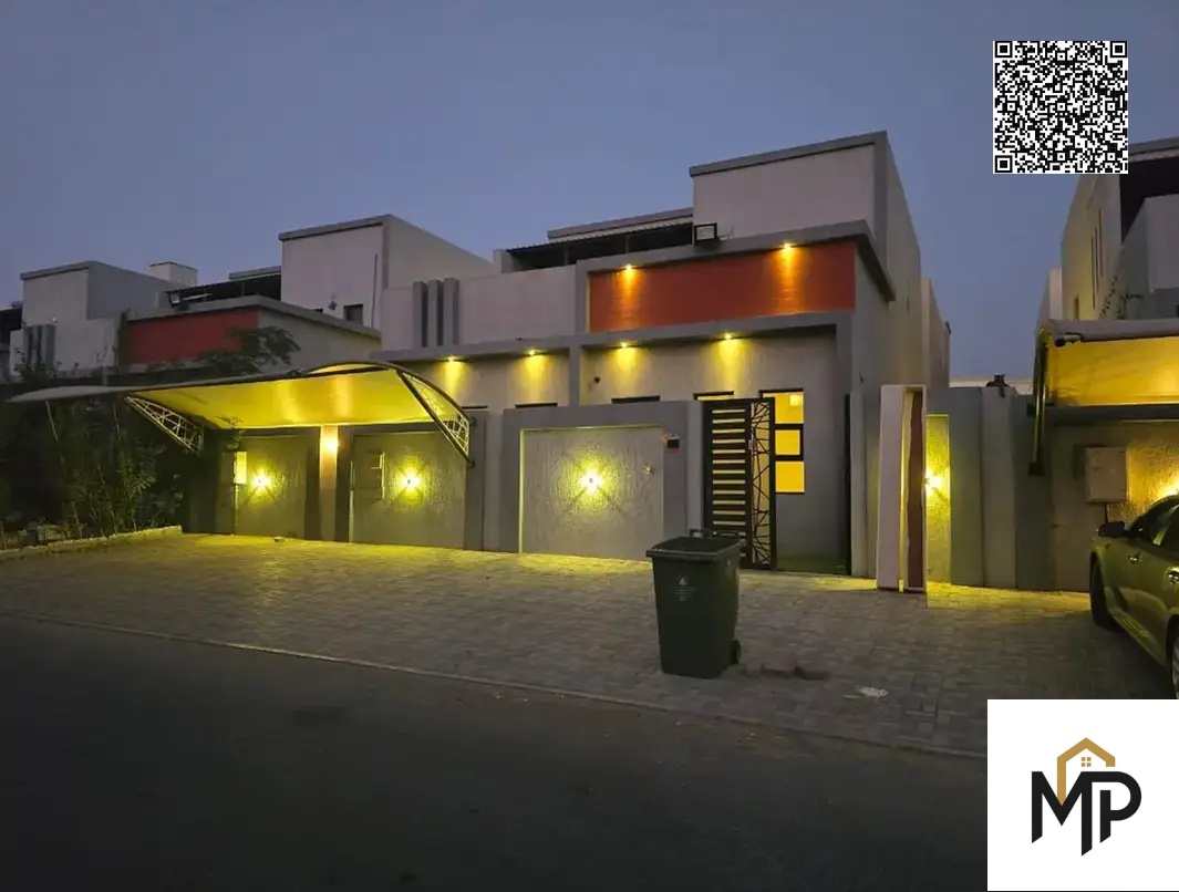 Villa for sale with electricity, water, and air conditioning, opposite Al Rahmaniya, Sharjah. One of the most luxurious villas in Ajman, close to Moha