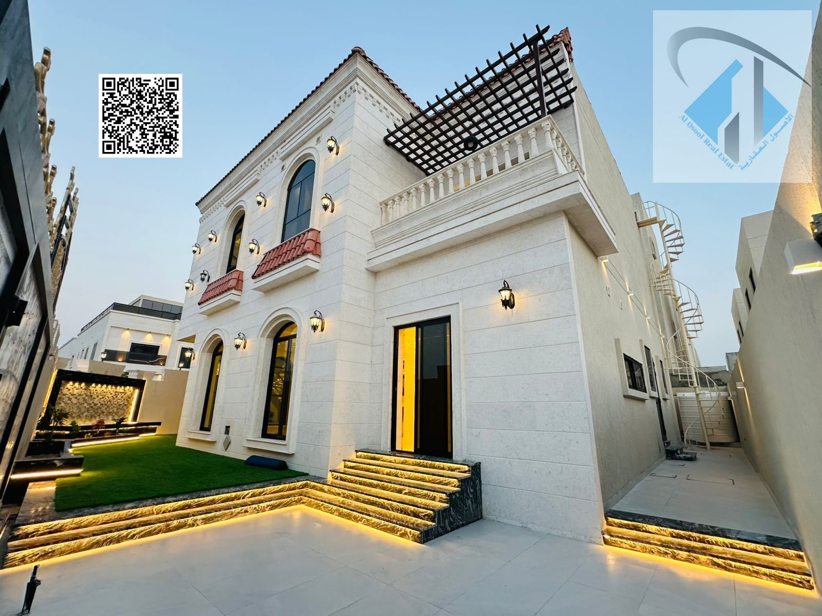 Your chance to own a villa for sale on a corner lot with two street frontages, ready to move in, close to all services, with luxurious designs.